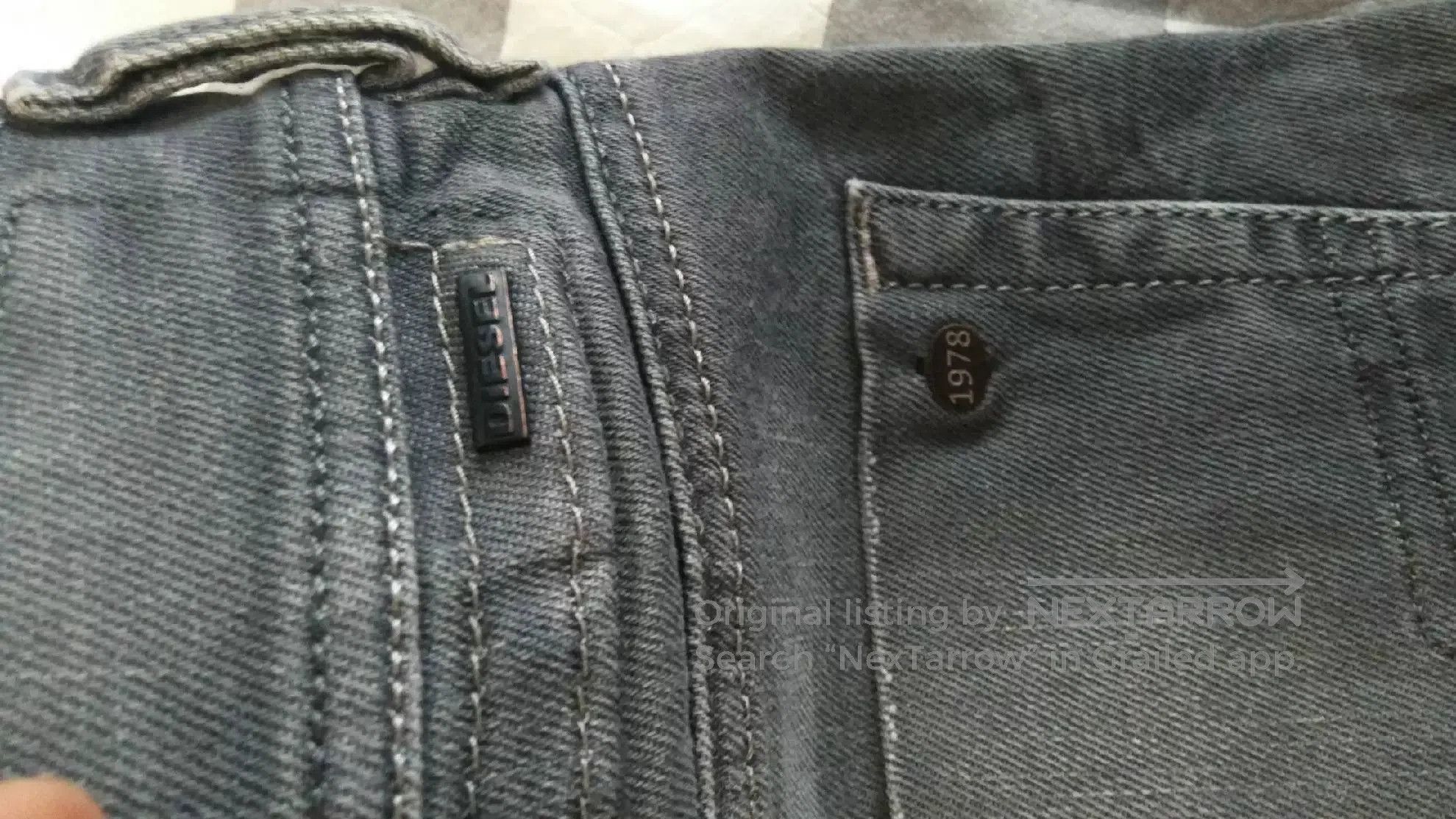Diesel Diesel Tepphar 0839N Jeans W32L32. Size US 32 / EU 48 - 6 Thumbnail