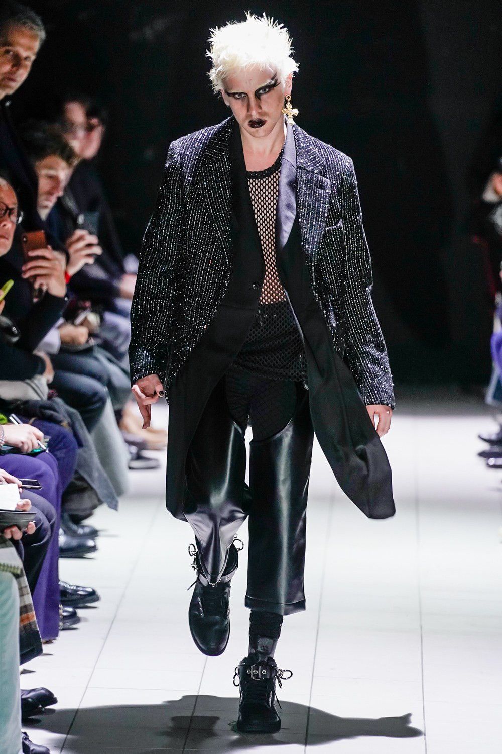 Comme Des Garcons Homme Plus 19AW Runway Double Layer Blazer