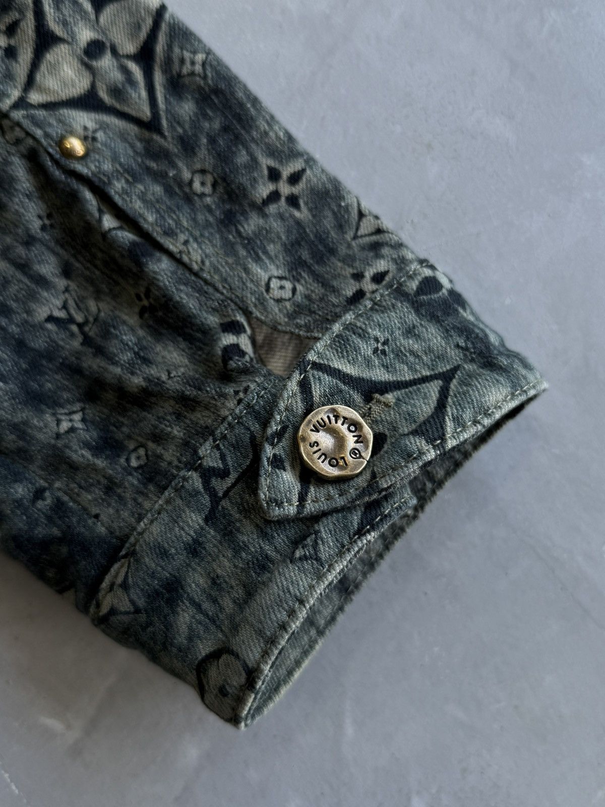 Louis Vuitton Louis Vuitton - Blue Star Monogram Denim Jacket Size US S / EU 44-46 / 1 - 11 Thumbnail