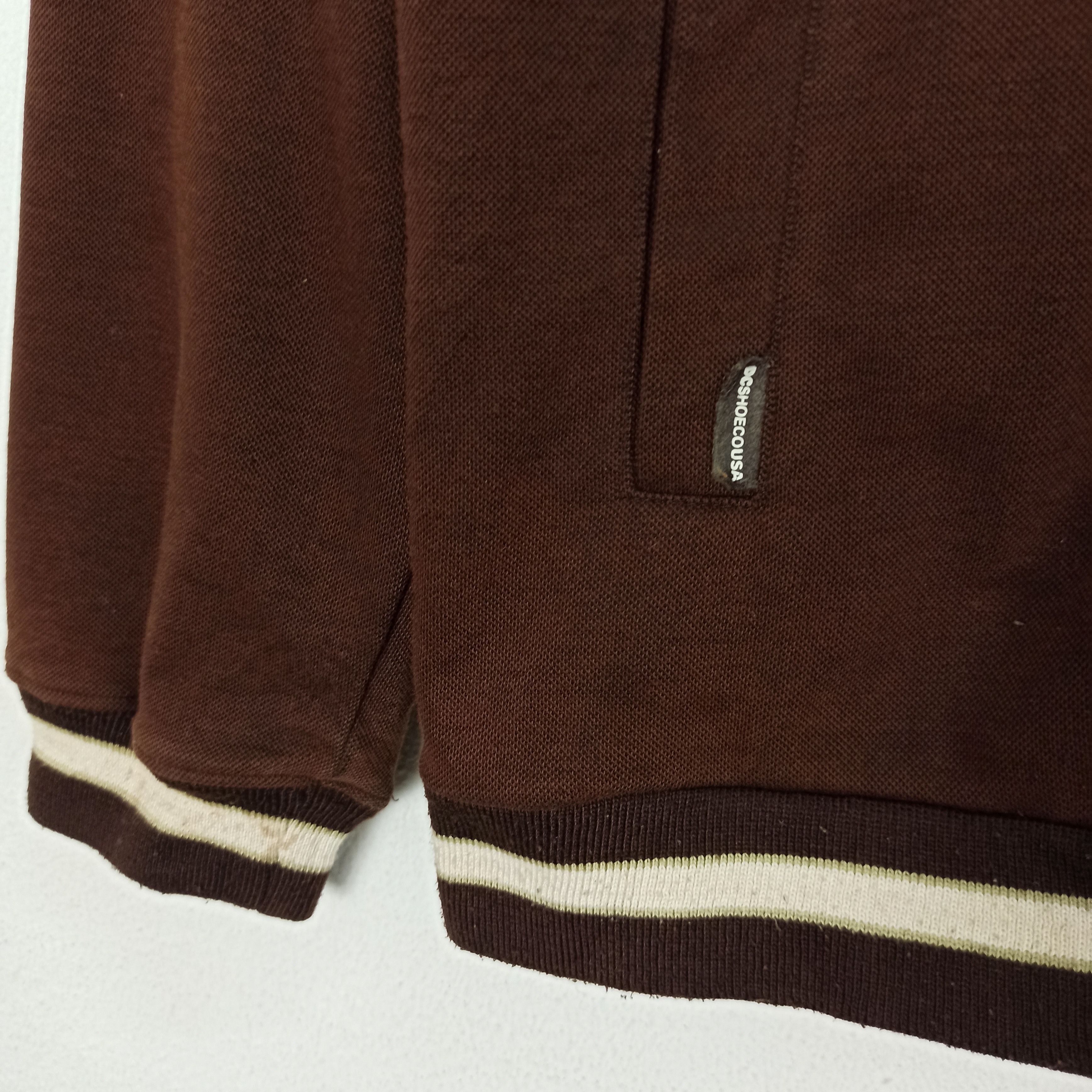 DC Rare Dc Shoes Sweater Zipper Brown Small Logo Size US L / EU 52-54 / 3 - 5 Thumbnail