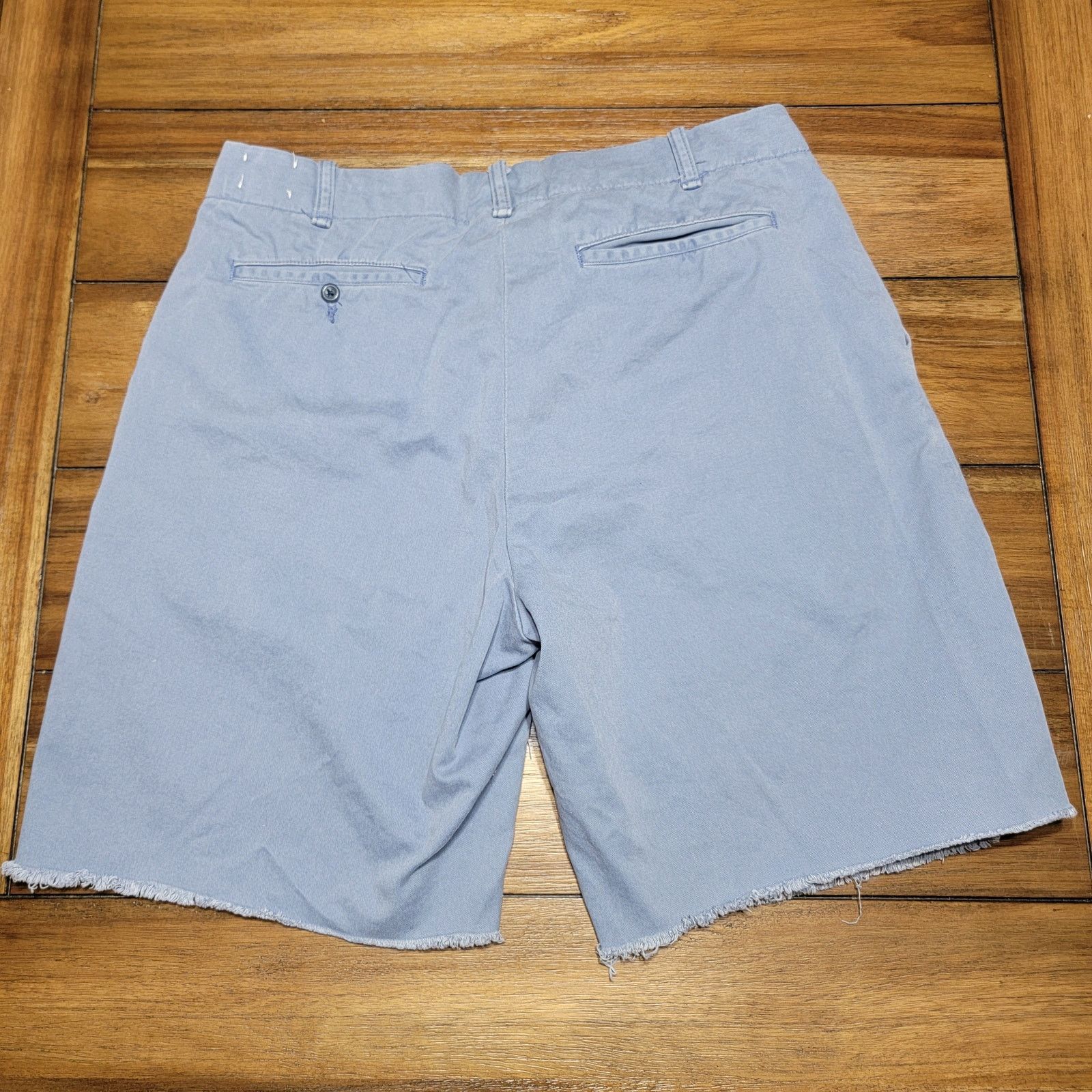 Ralph Lauren Ralph Lauren Mens Blue Shorts w/ Raw Hem - Size 34 Size US 34 / EU 50 - 2 Thumbnail