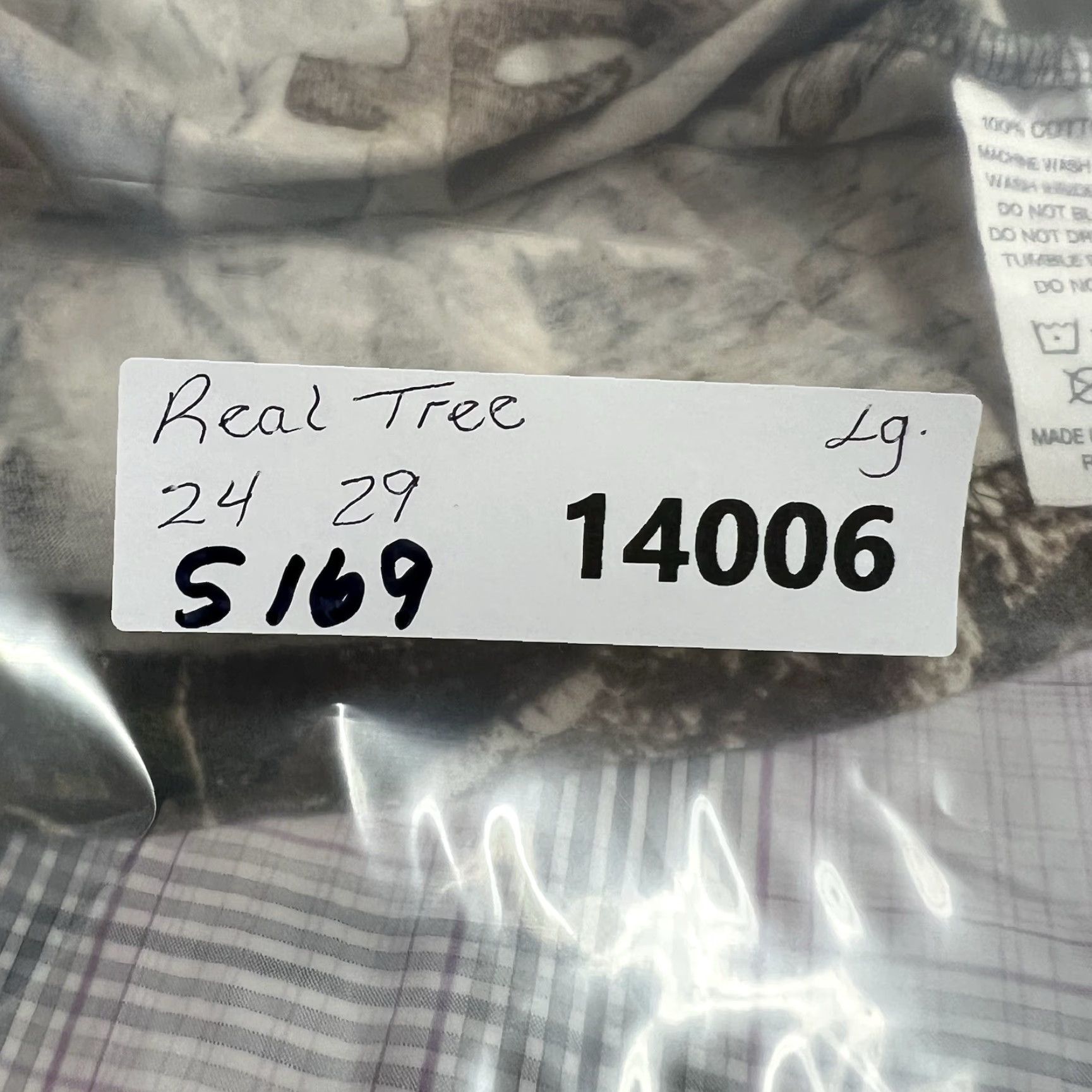 Realtree Realtree Men’s Camo T-Shirt Short Sleeve Crew Neck Green Size L Outdoor Camouflage 2000s Size US L / EU 52-54 / 3 - 7 Thumbnail