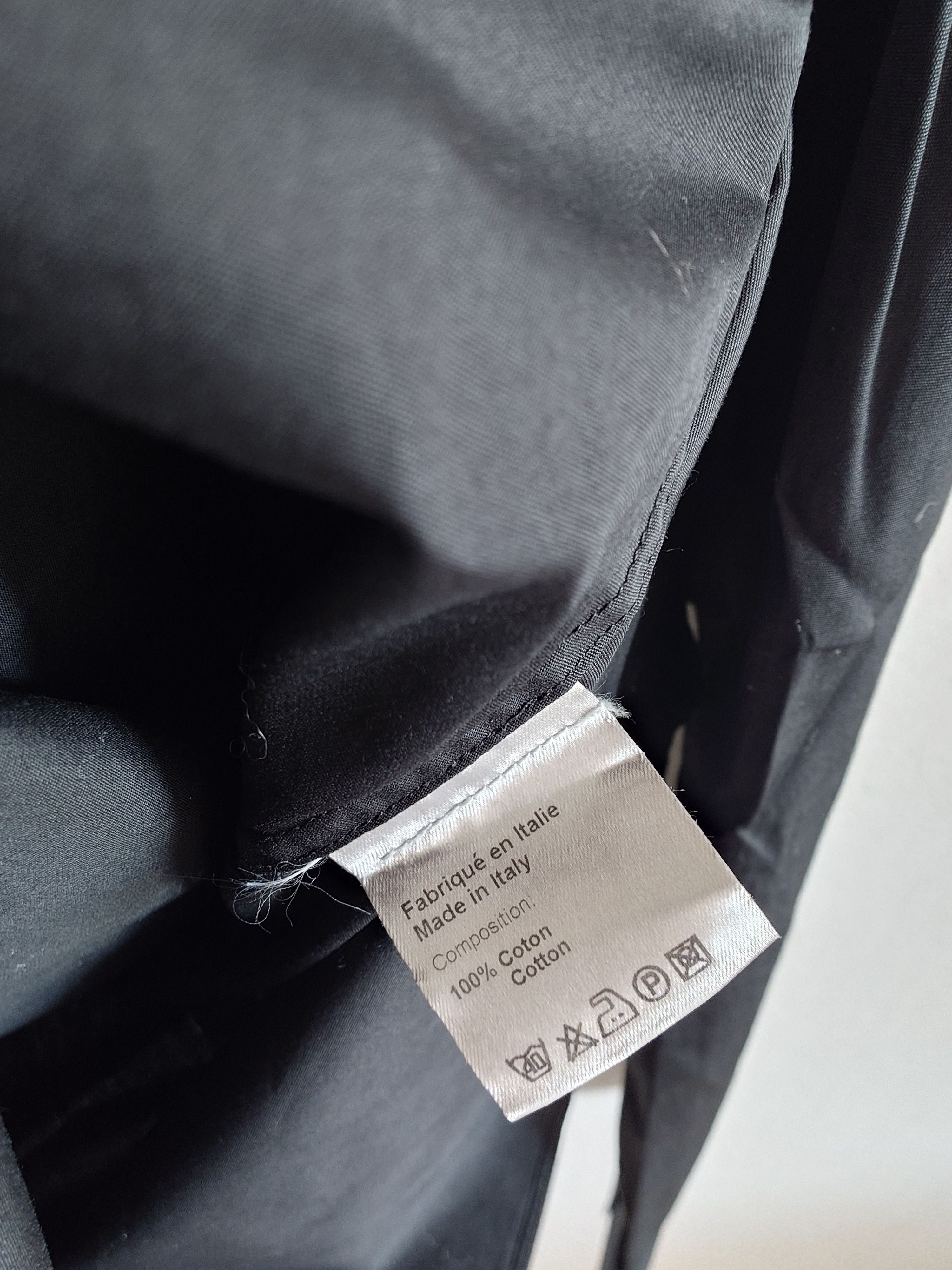 Dior Dior HOMME AW09 Funnel Shirt Size US S / EU 44-46 / 1 - 4 Thumbnail