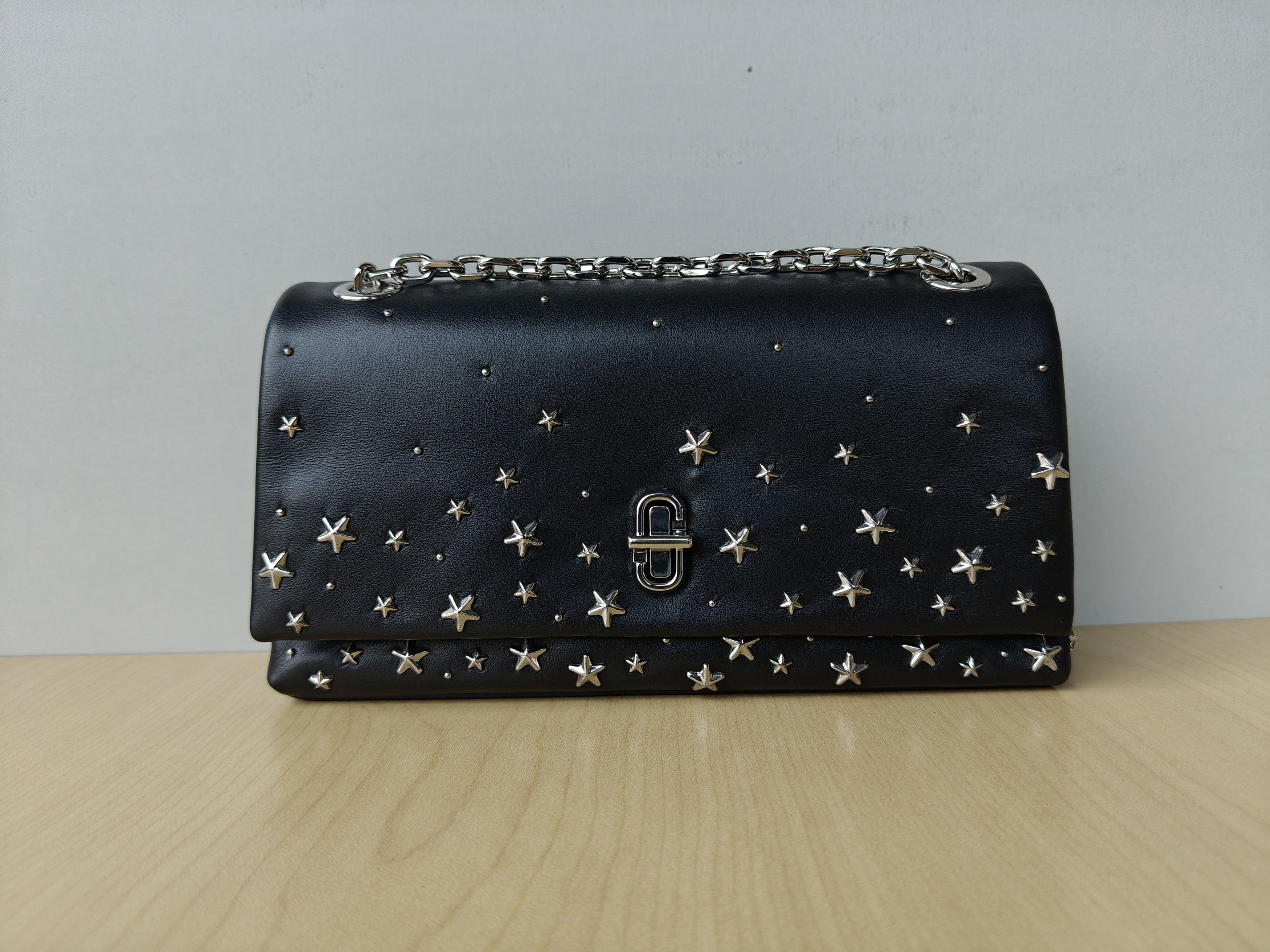 Marc Jacobs Star Studded Mini Chain Wallet Bag Free Shipping VATP/7139 Size ONE SIZE - 5 Thumbnail