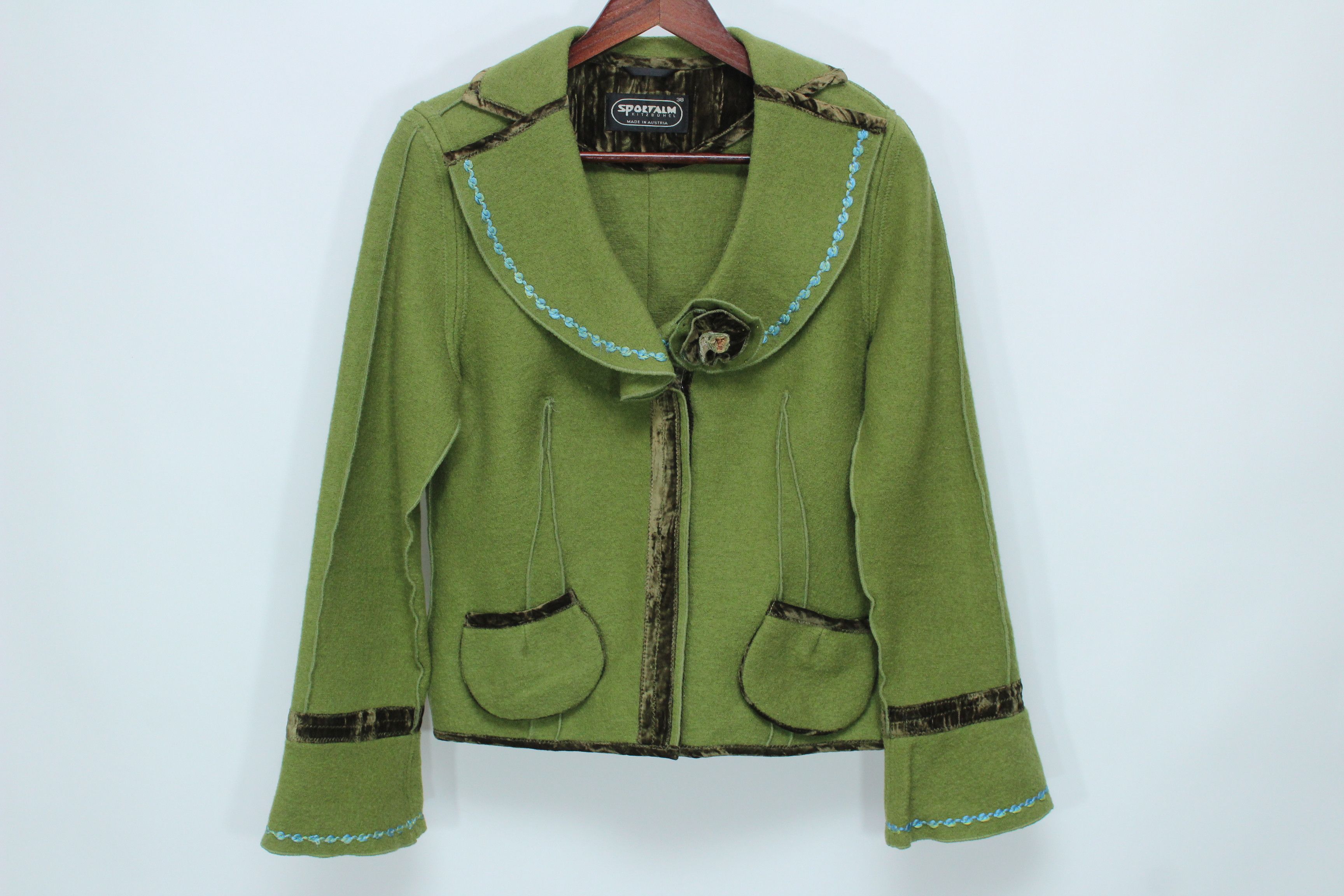 Sportalm Kitzbuhel Sportalm Jacket Blazer Wool Size 38 Hype Rare Vintage Size M / US 6-8 / IT 42-44 - 2 Thumbnail