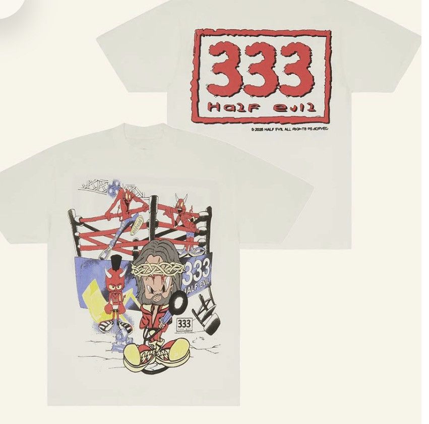 Half Evil HALF EVIL BEAT THE DEVIL TEE LARGE Size US L / EU 52-54 / 3 - 1 Thumbnail