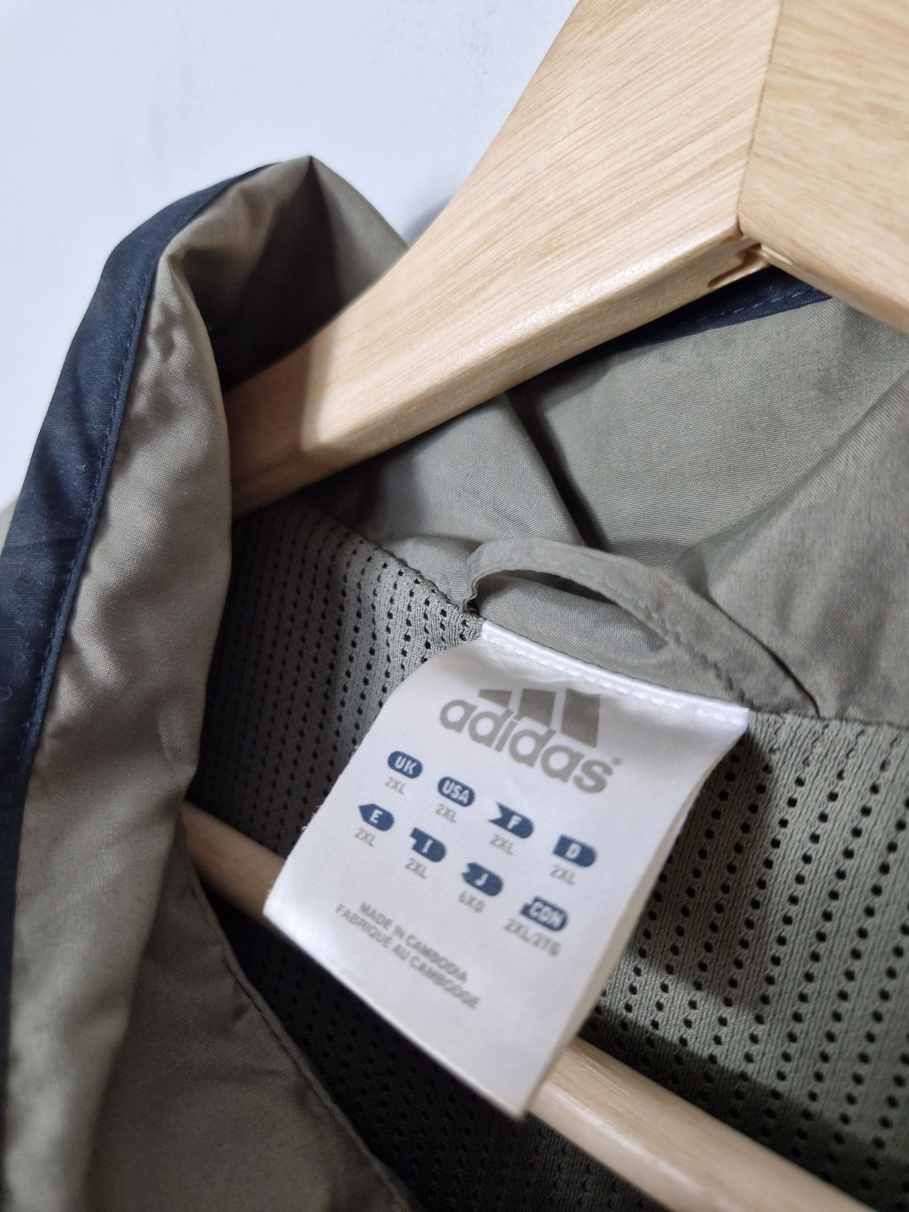 Adidas × Vintage Adidas windbreaker jacket Size US XXL / EU 58 / 5 - 4 Thumbnail
