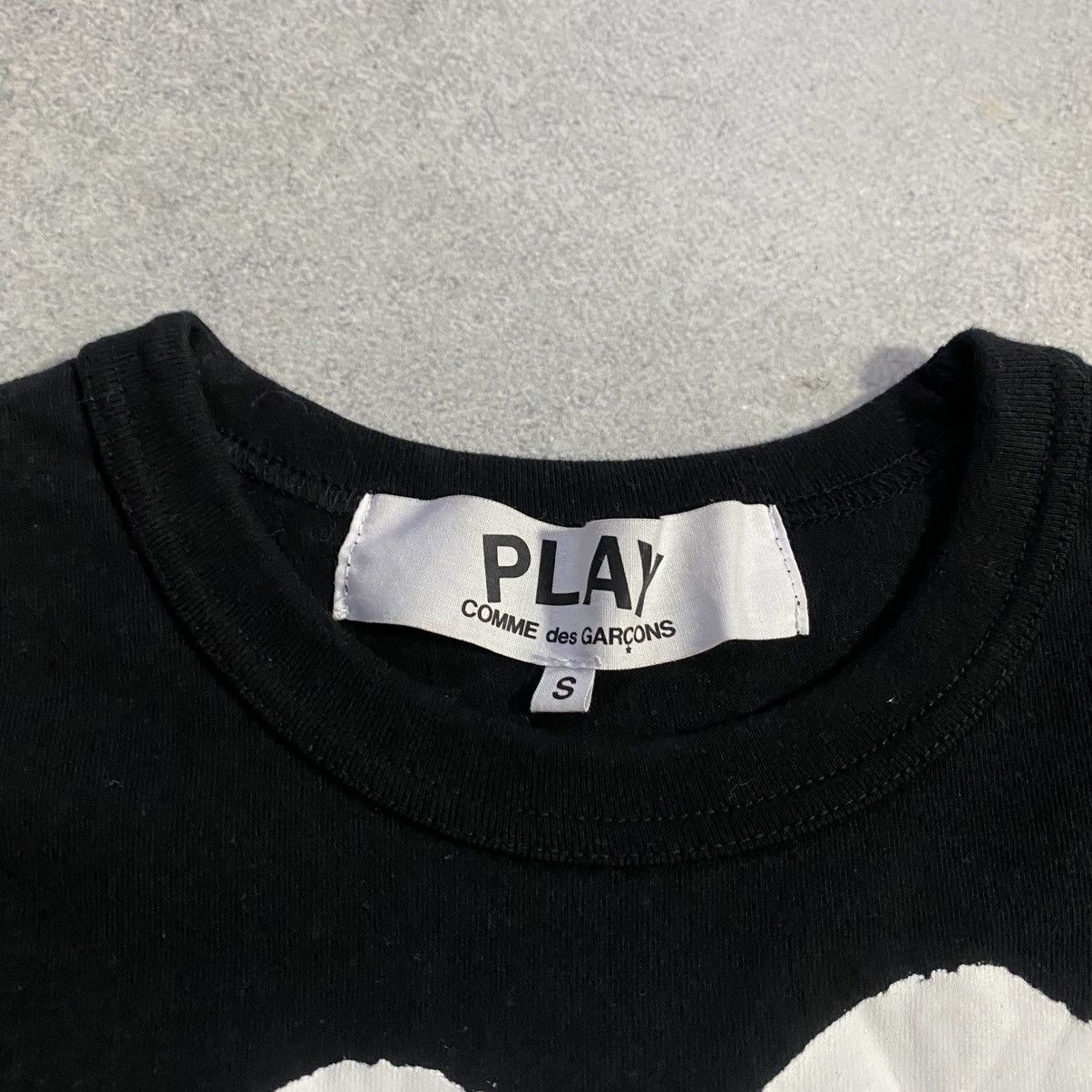 Comme des Garcons Comme des Garcons CDG T-SHIRT (BLACK) Size US S / EU 44-46 / 1 - 3 Thumbnail