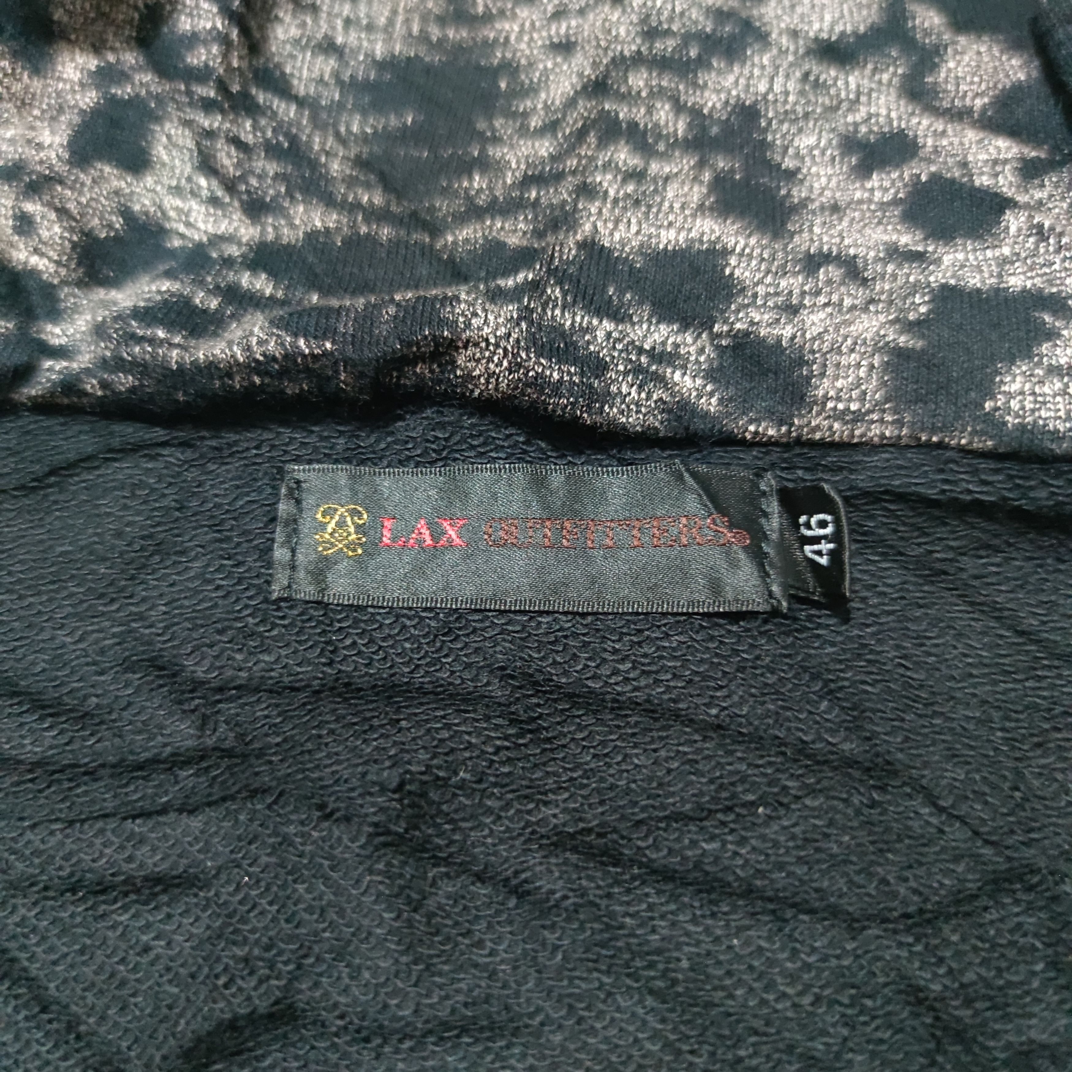 Japanese Brand Japanese Brand Lax Outfitters Asymmetrical Zip Hoodie Size US M / EU 48-50 / 2 - 8 Thumbnail