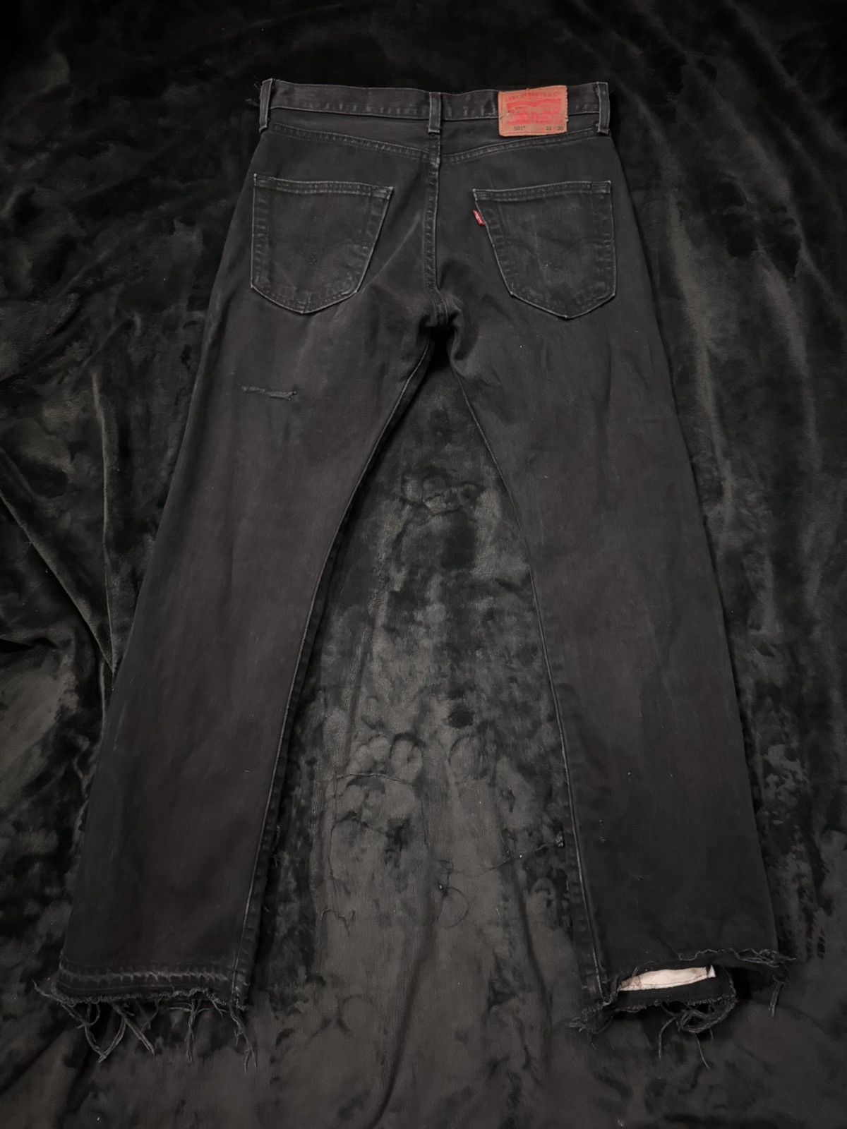 Other Floral CUSTOM distressed jeans Size US 31 - 3 Thumbnail