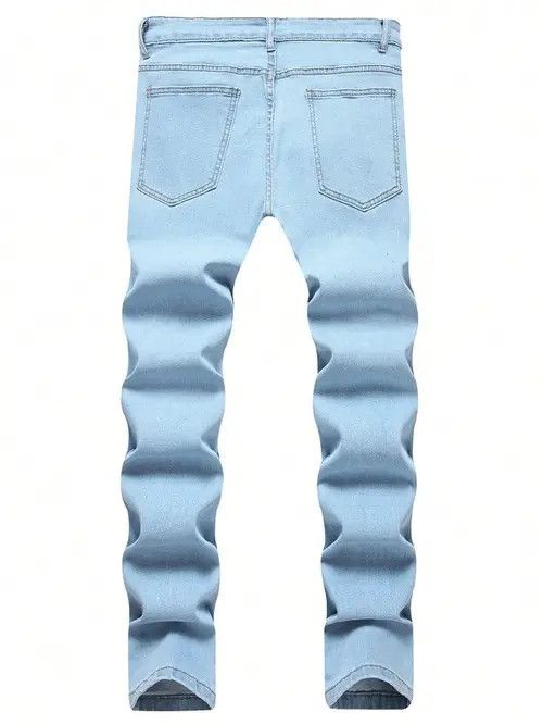 Jean Skinny ripped DRILL TRAP DRIP jeans Size US 32 / EU 48 - 4 Thumbnail