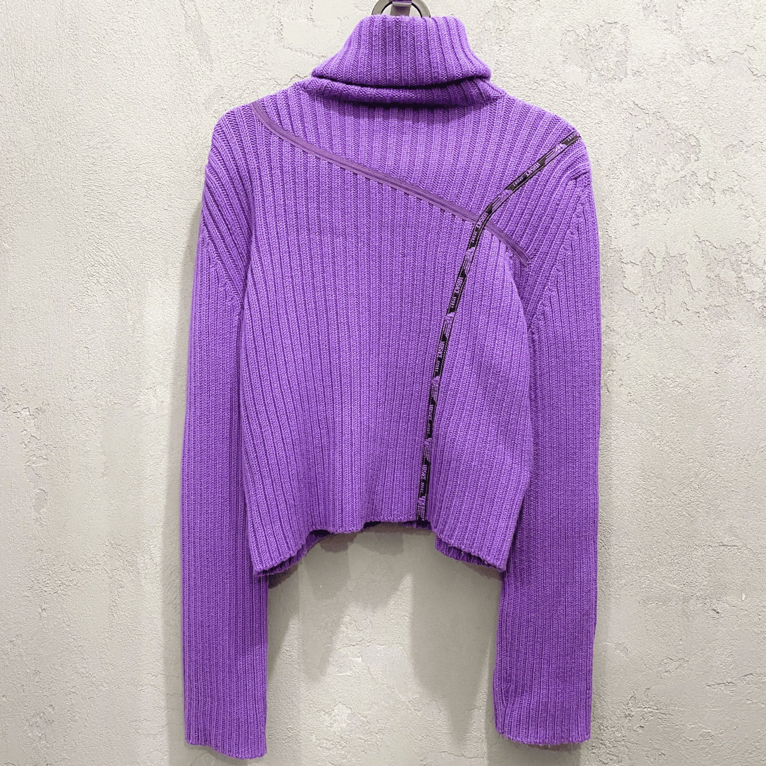 Versace × Vintage Versace sport early 00's purple sweater - M Size M / US 6-8 / IT 42-44 - 2 Thumbnail