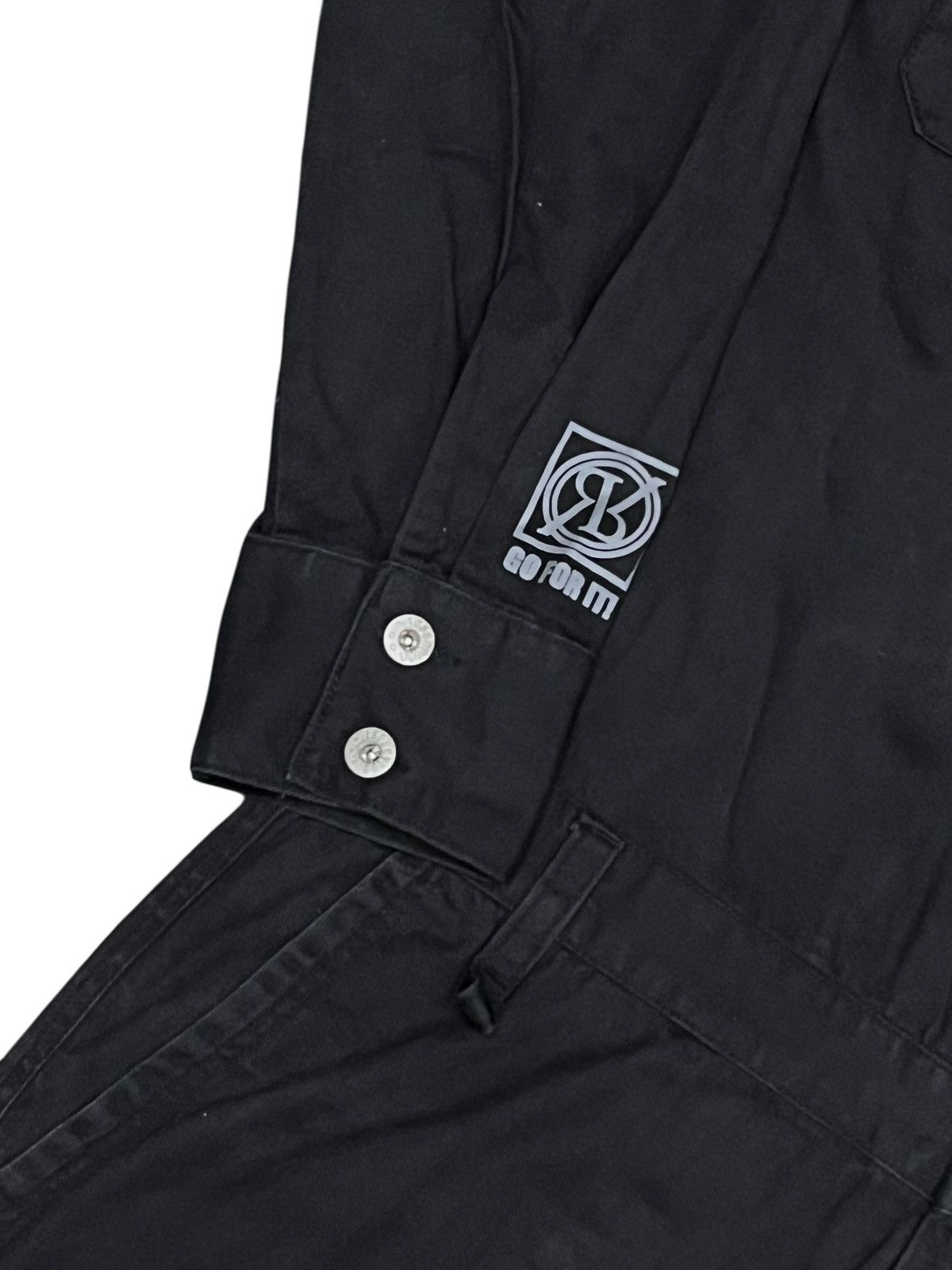 Post Overalls Vtg Top Rebel "Infection Virus" Gothic Underground Coverall Size US 32 / EU 48 - 11 Thumbnail