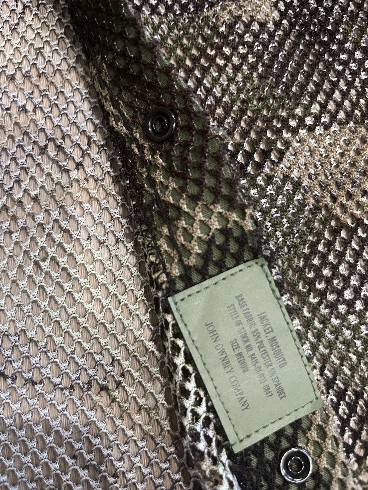 Vintage Vintage mesh camo military mosquito insect repellent Med. Size US M / EU 48-50 / 2 - 7 Thumbnail