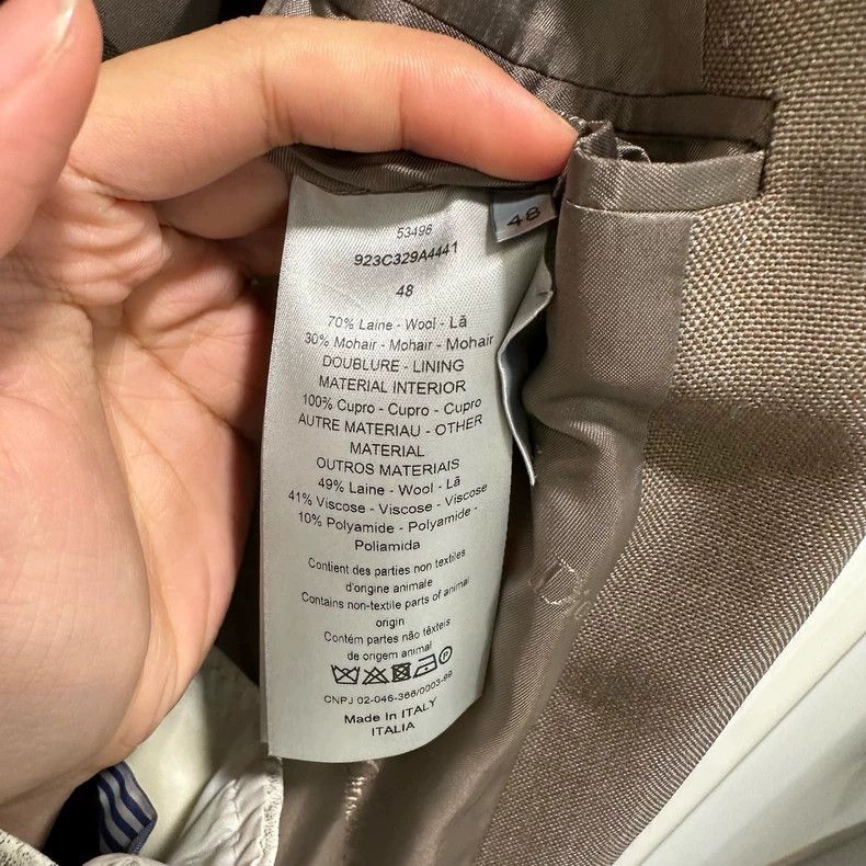 Dior Dior Coffee-colored long windbreaker jacket 2503-Nextarrow Size US M / EU 48-50 / 2 - 4 Thumbnail