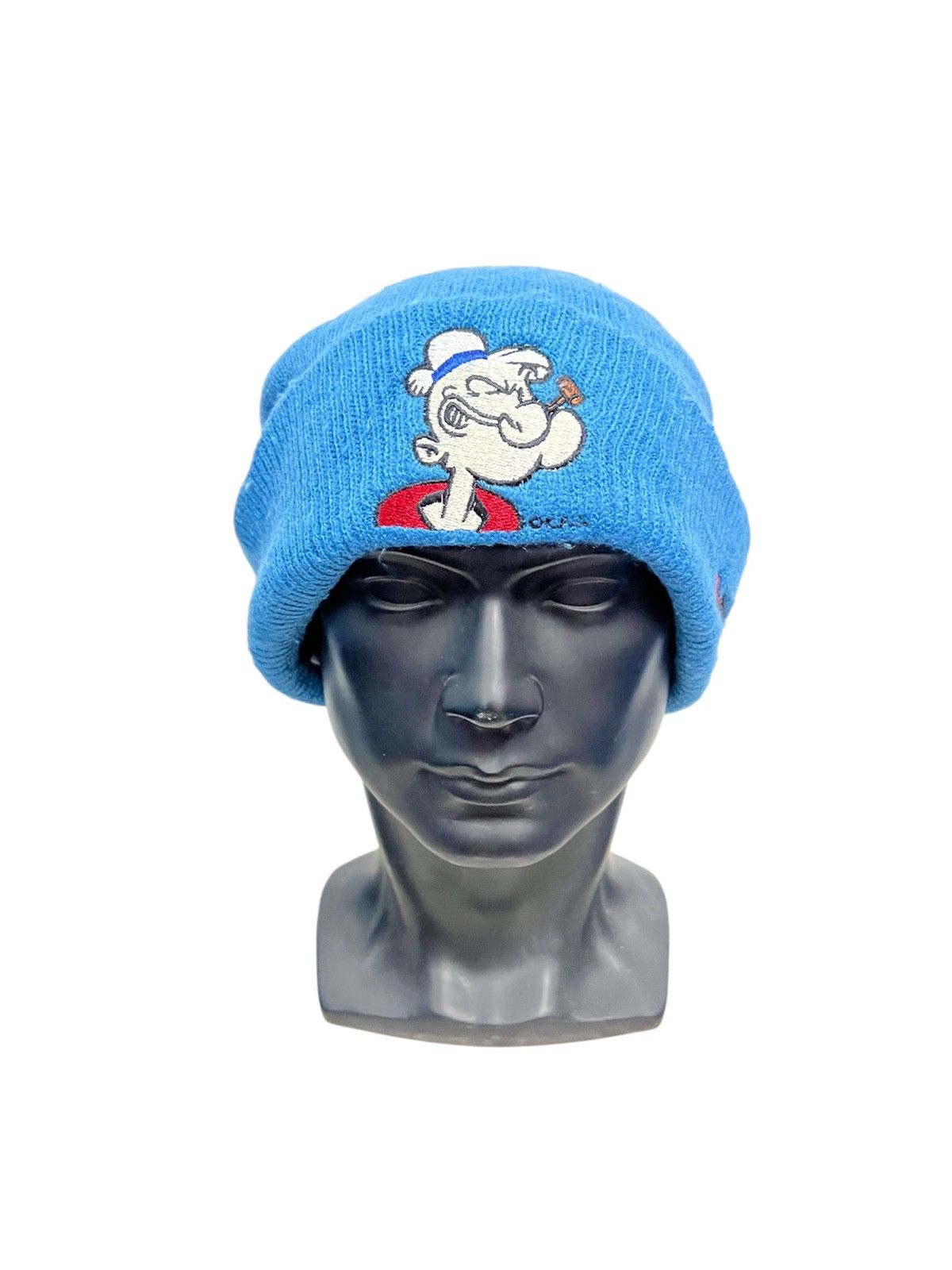 Cartoon Network Vintage Popeye Cartoon Beanie Hat Size ONE SIZE - 1 Thumbnail