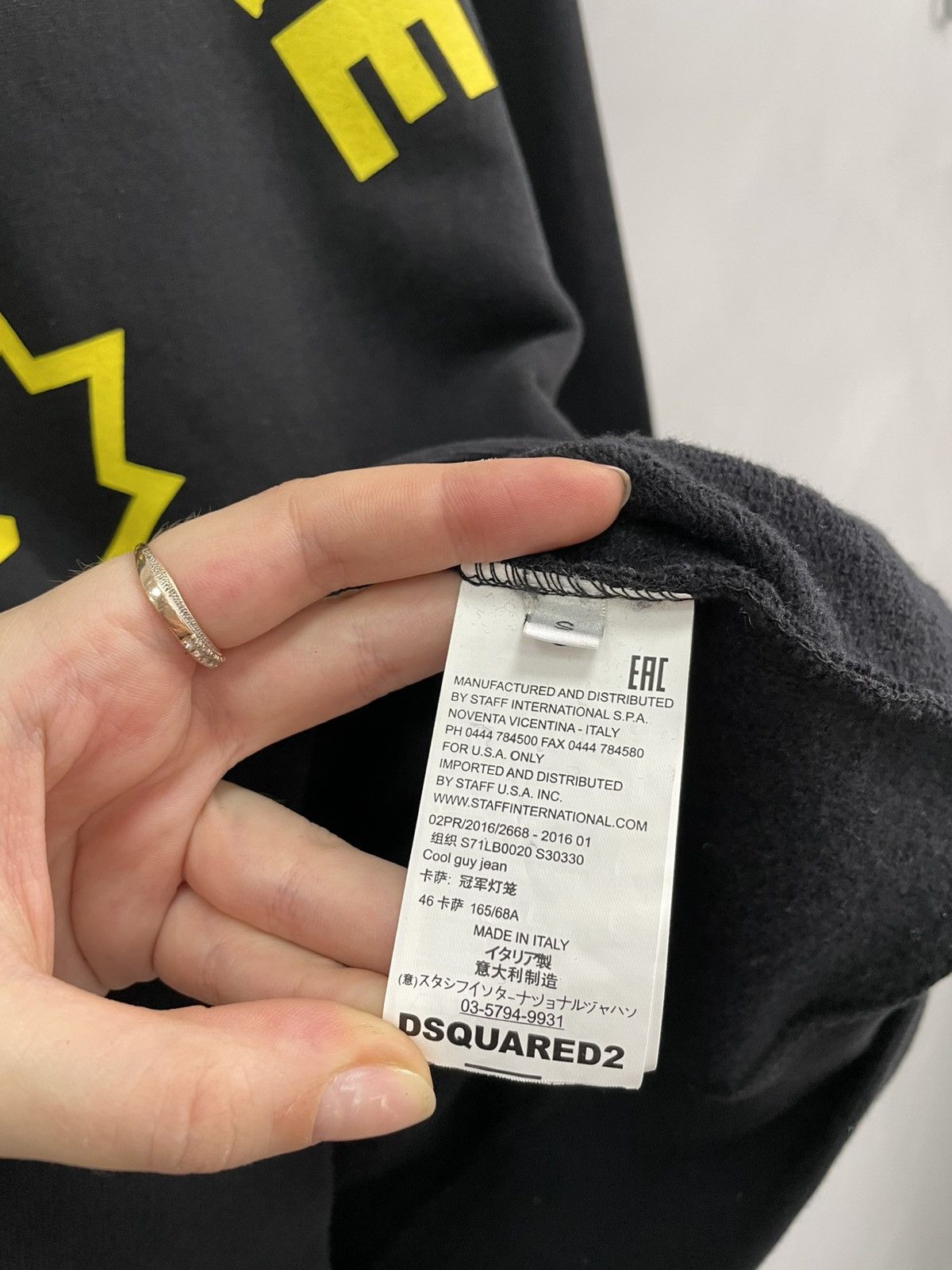 Dsquared2 Dsquared D2 luxury big logo sweatshirt y2k Size US S / EU 44-46 / 1 - 5 Thumbnail