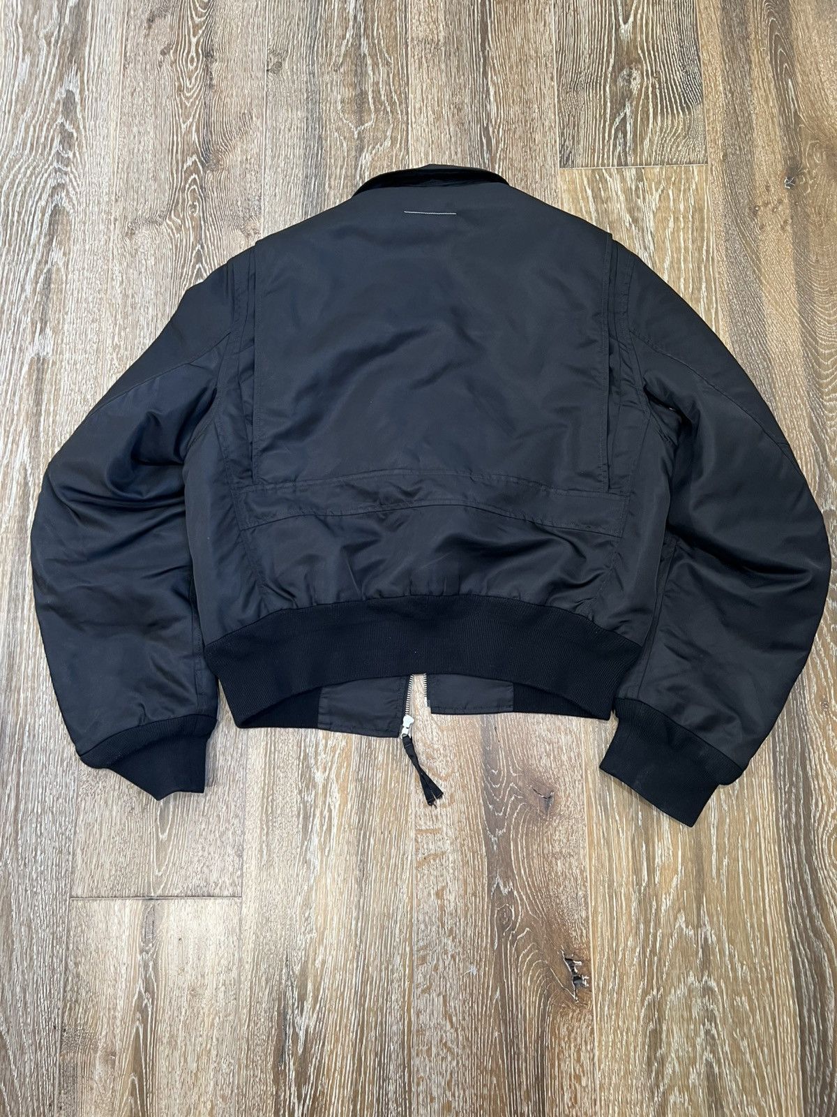 Maison Margiela MM6 Cropped Sports Jacket Size US L / EU 52-54 / 3 - 2 Thumbnail