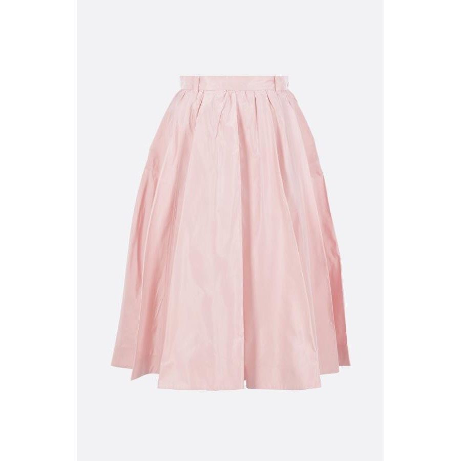 Prada PRADA Pink Technical Taffeta Circle Skirt New & Authentic (W Size 27" / US 4 / IT 40 - 1 Thumbnail