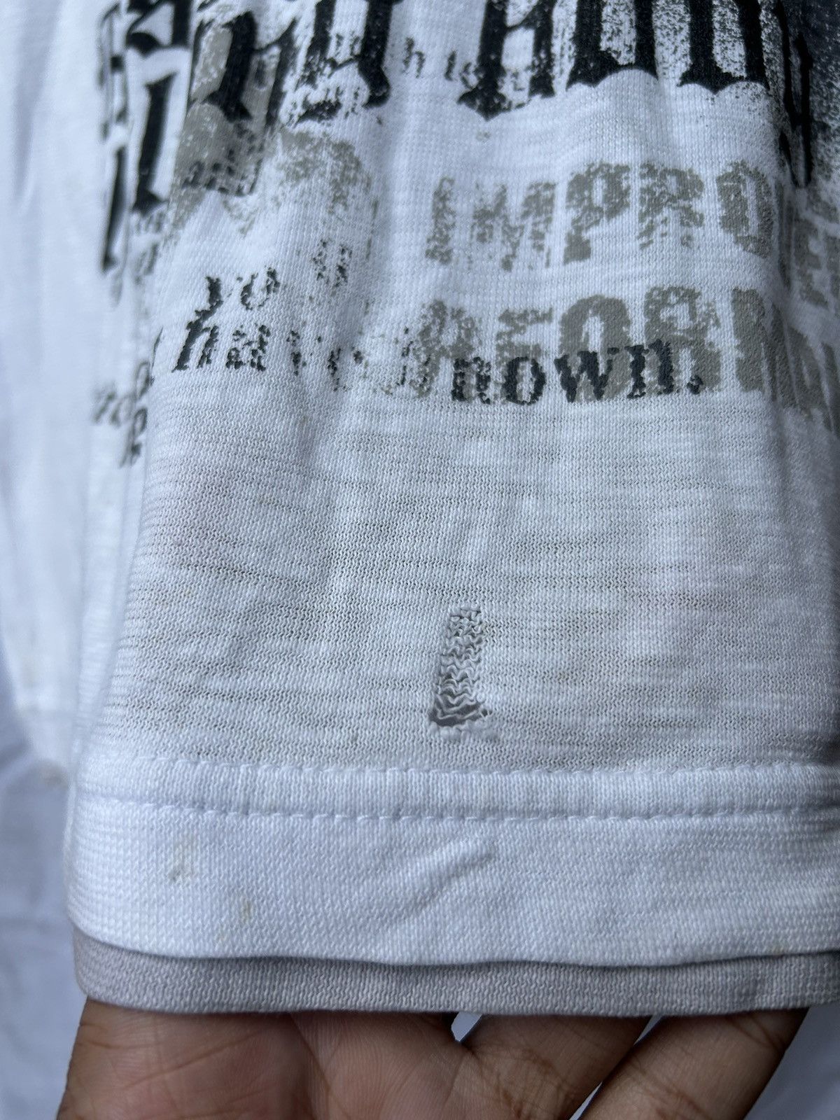 Hysteric Glamour Collins poem laces ifsixwasnine punk style Size US L / EU 52-54 / 3 - 6 Thumbnail