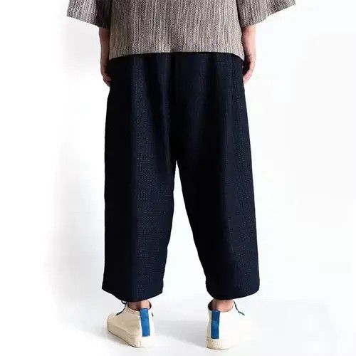 VIBE 21SS Tokyo Union Navy Blue Kendo Oversized Pannts Size US 32 / EU 48 - 1 Thumbnail
