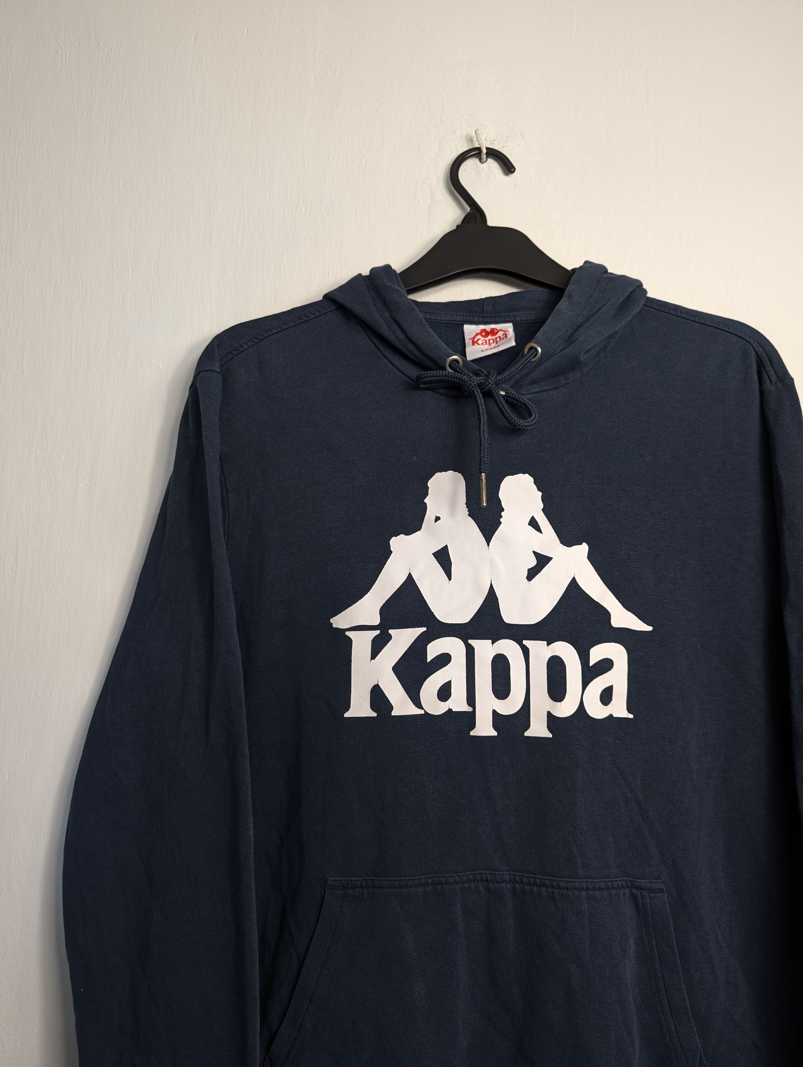 Kappa Kappa Navy Hoodie Streetwear Sportswear Logo Size US L / EU 52-54 / 3 - 2 Thumbnail