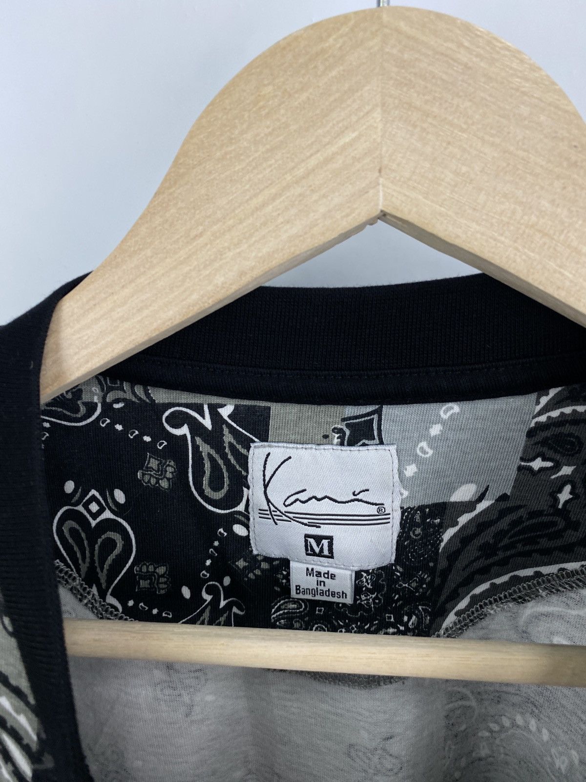 Karl Kani × Vintage Karl Kani Bandana Paisley Tu Pac Style T-Shirt Hype Size US M / EU 48-50 / 2 - 5 Thumbnail