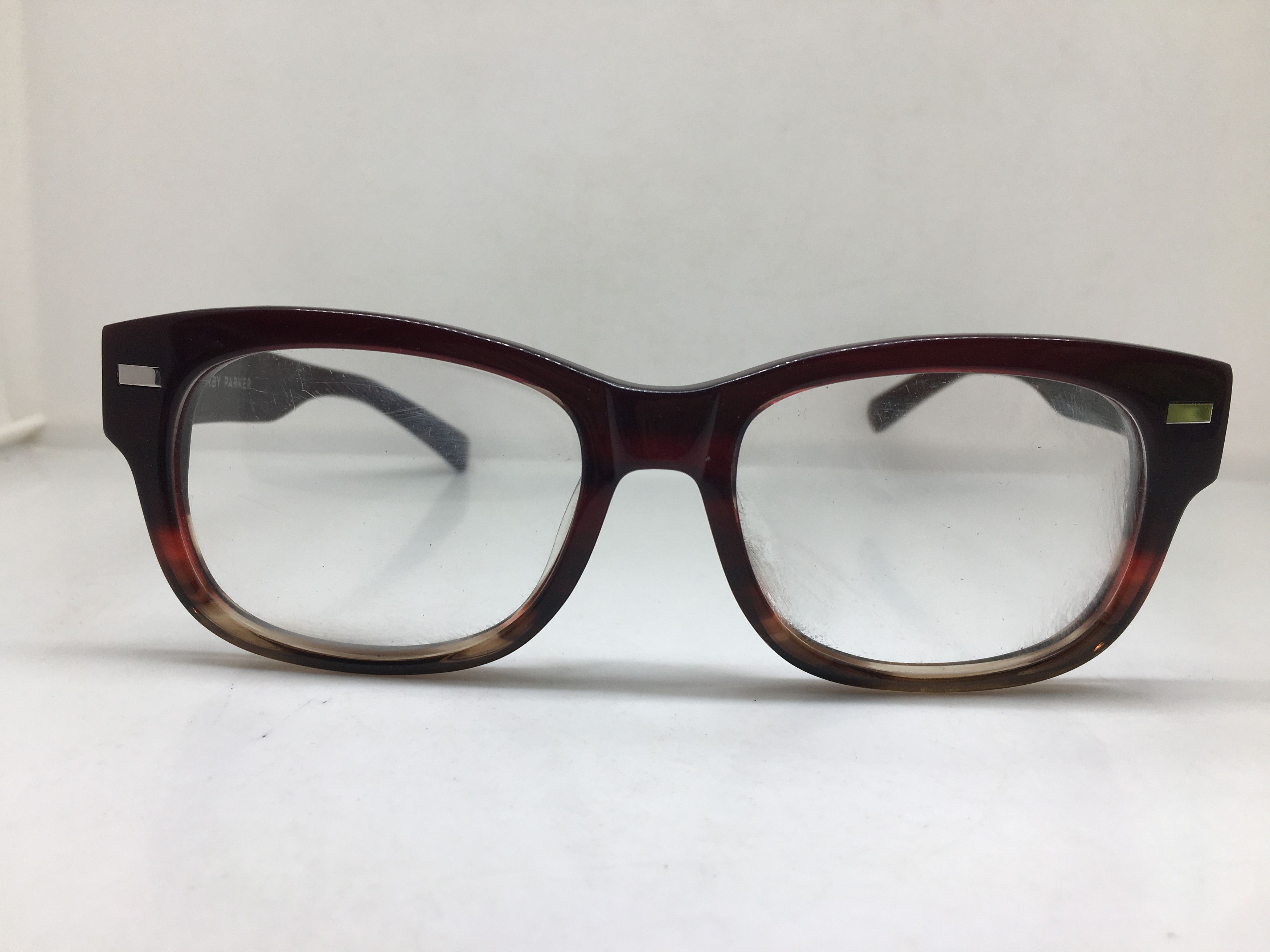 Warby Parker WARBY PARKER Crossby 313 Red Brown Eyeglasses Size ONE SIZE - 1 Thumbnail