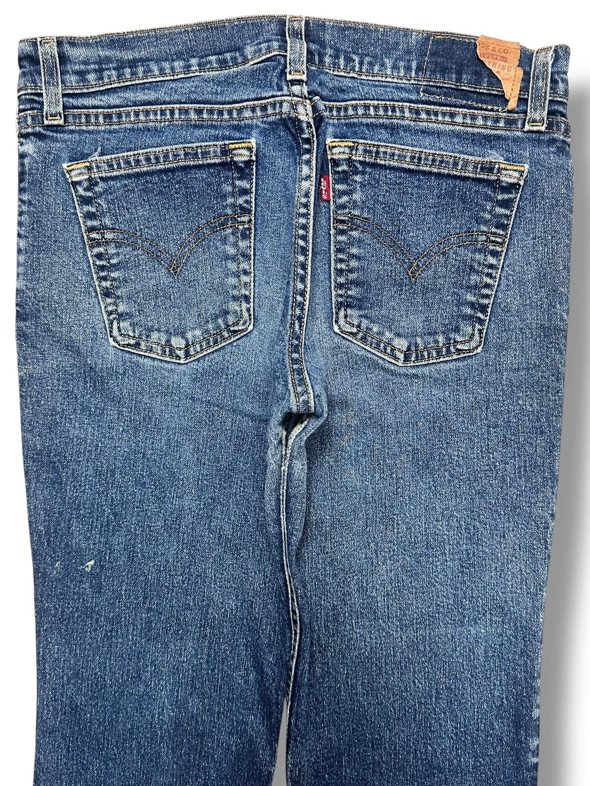 Levi's Vintage Levi’s 518 Super Low BootCut Jeans With Faded Wash Size US 31 - 4 Thumbnail