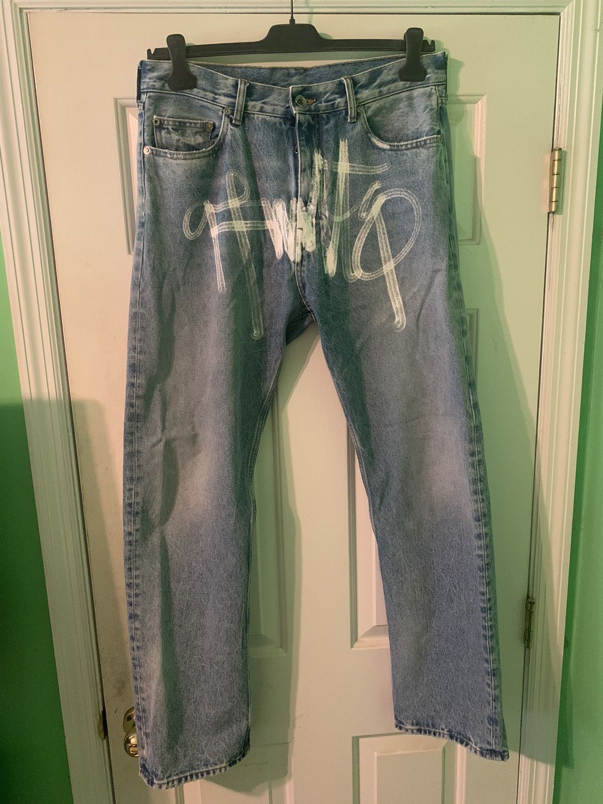 image of Off White By Virgil Jeans, Men's (Size 32)