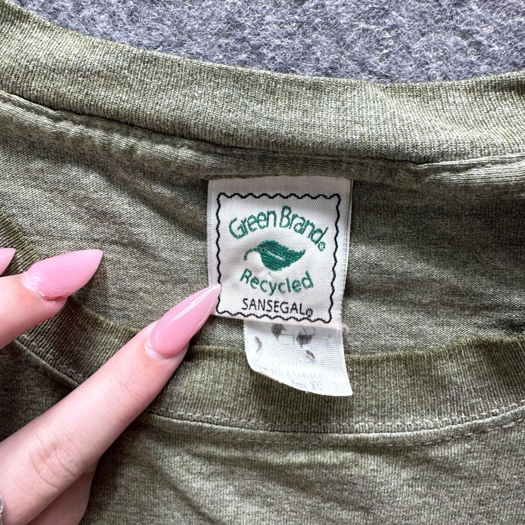 Vintage Green Brand Recycled Shirt Mens 2XL Green Zion National Park Tee Crewneck Size US XXL / EU 58 / 5 - 4 Thumbnail
