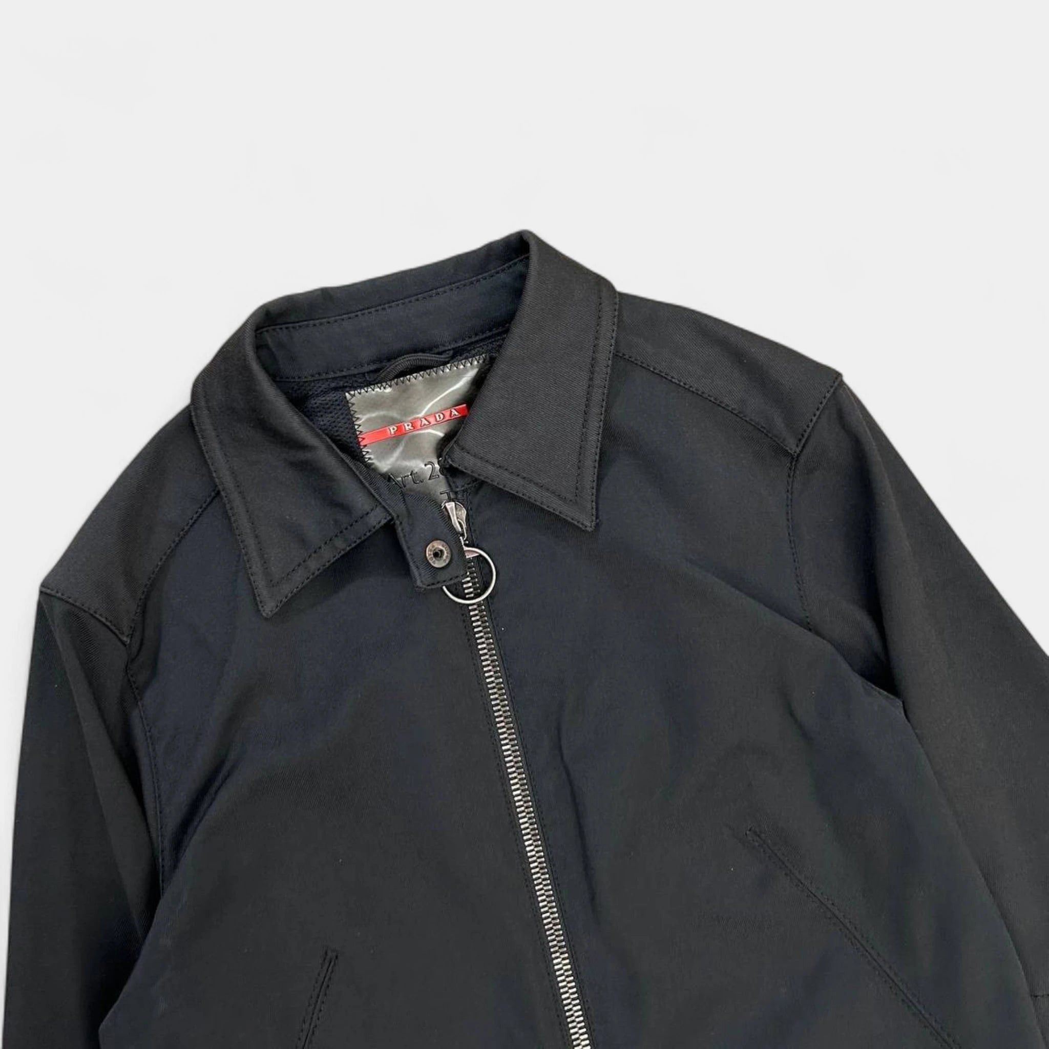 Prada Prada Línea Rosa Technical Nylon Jacket Size US M / EU 48-50 / 2 - 4 Thumbnail