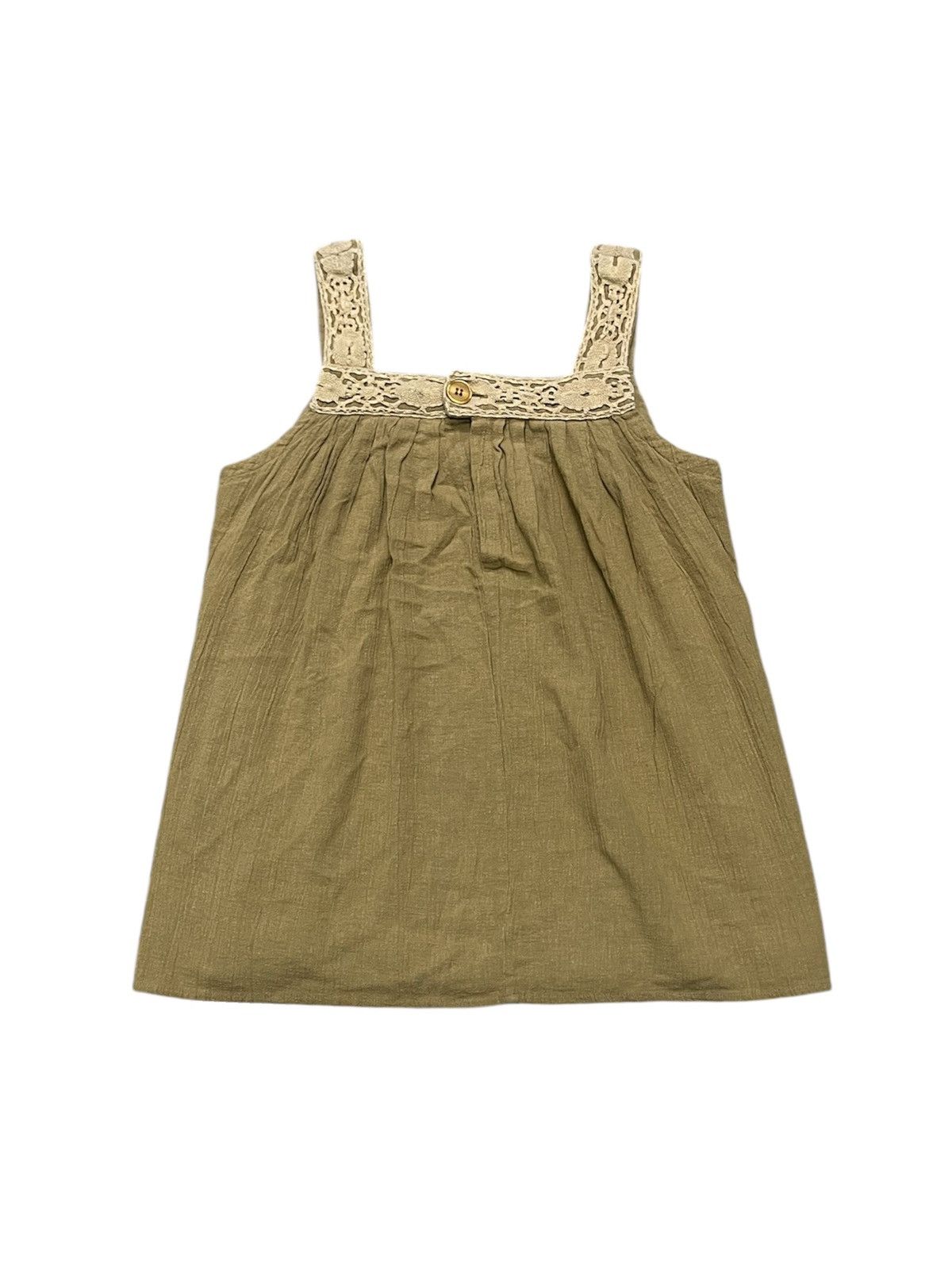 VINTAGE ISABEL MARANT BROWN SLEEVELESS MINI DRESS