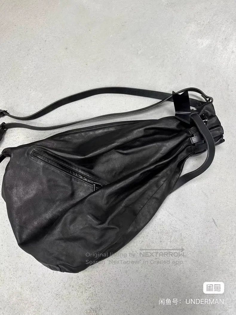 Yohji Yamamoto Yohji Yamamoto Double Strap Wandering Dumpling Bag Size ONE SIZE - 3 Thumbnail