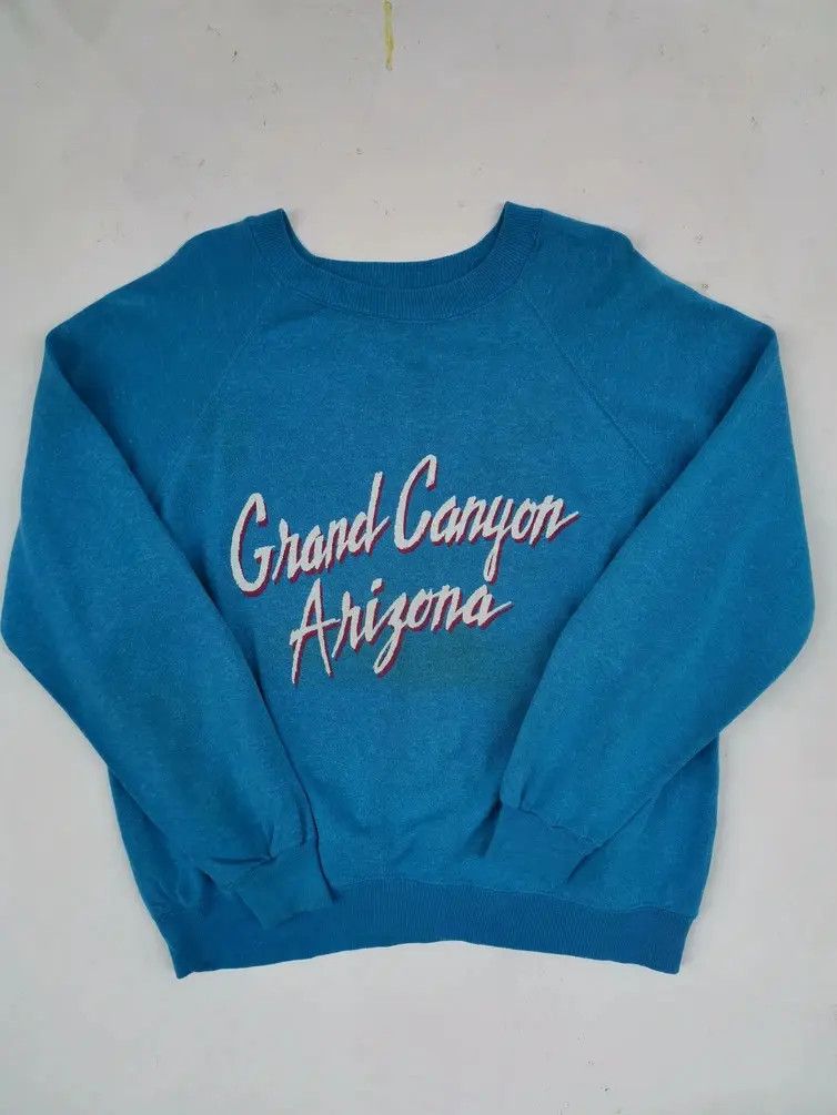 Japanese Brand Vintage!!! Grand Canyon Arizona Big Logo Sweatshirts Size US XL / EU 56 / 4 - 1 Thumbnail