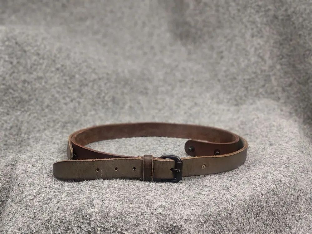 Allsaints Allsaints Spitalfields Vintage two-piece leather belt buckle Size ONE SIZE - 1 Thumbnail