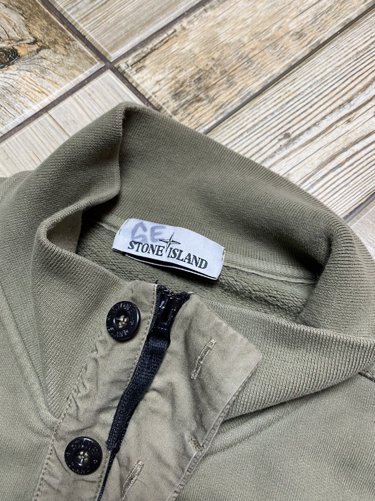 Stone Island Stone island 1/4 zip sweatshirt mens XXL-Xl Size US XXL / EU 58 / 5 - 6 Thumbnail