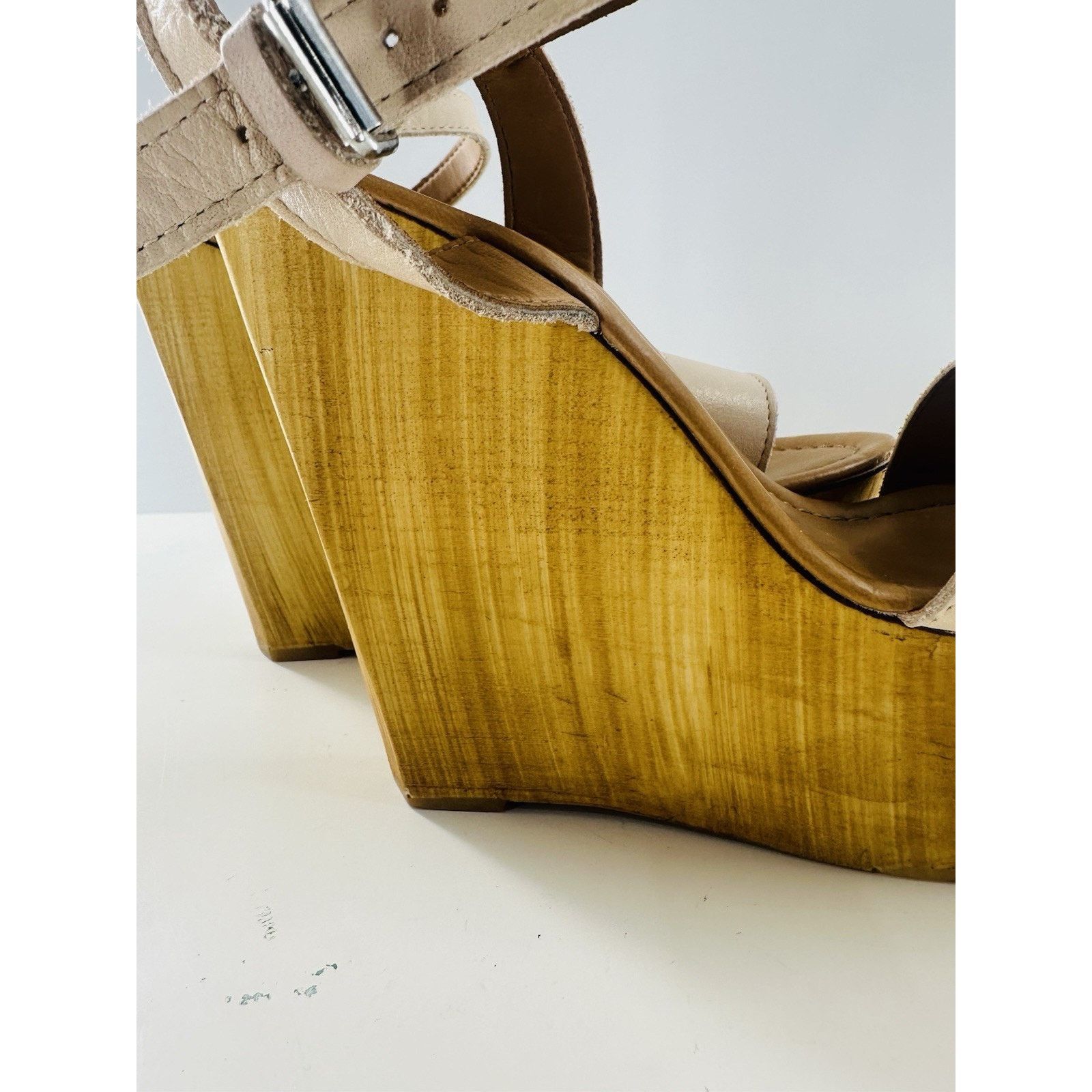 Steve Madden Steve Madden woman’s Takkenn Strappy Wedge sandals size 8 Size US 8 / IT 38 - 6 Thumbnail