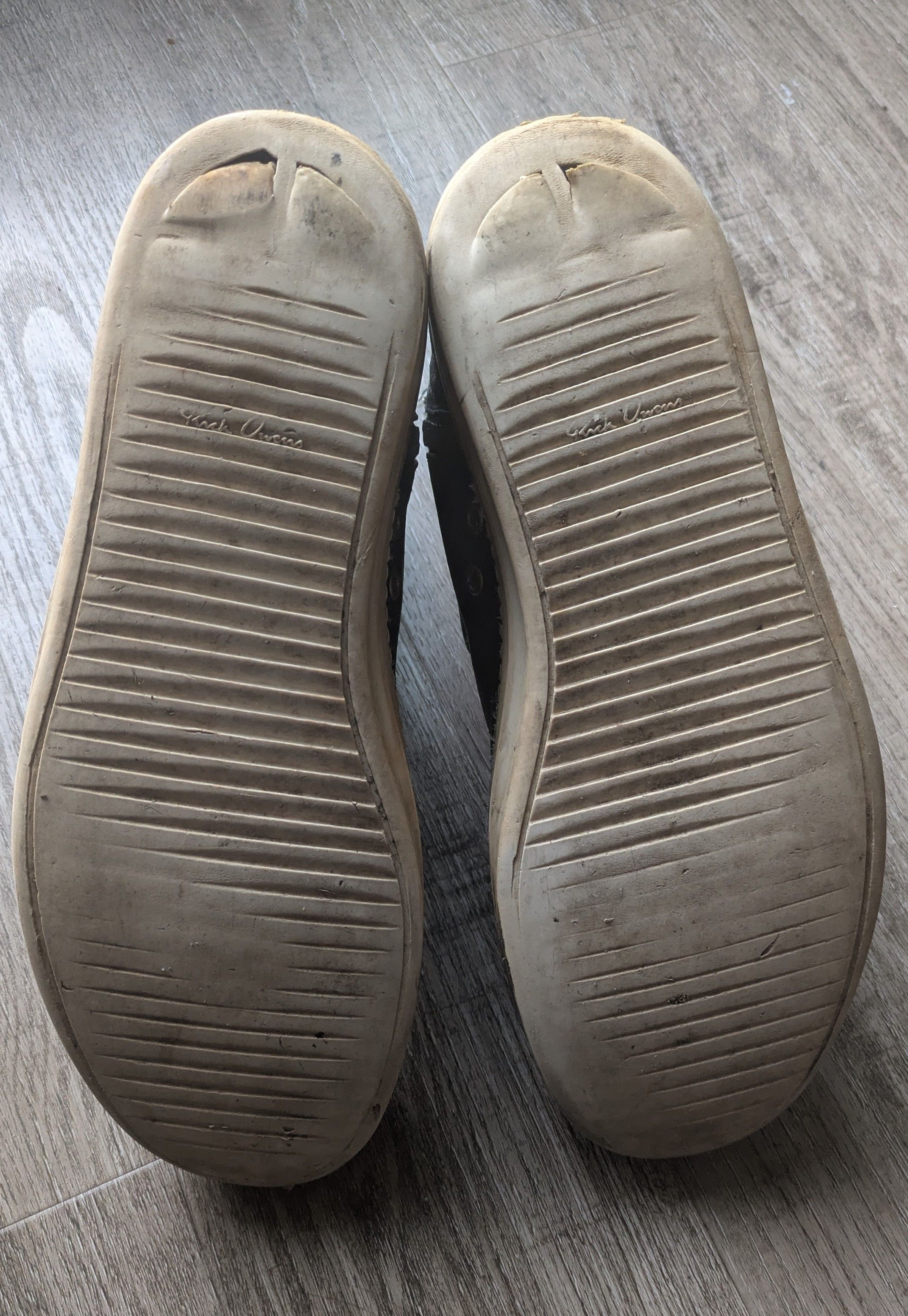 Rick Owens OG Black Leather Ramones Size US 11 / EU 44 - 4 Thumbnail