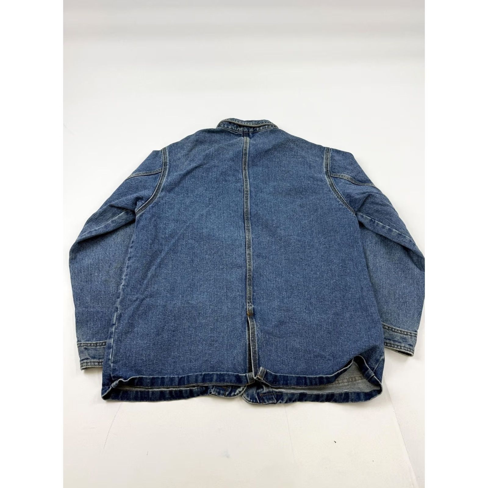 The Territory Ahead The Territory Ahead Jacket Womens M Blue Denim Military Button Front Casual Workwear Size M / US 6-8 / IT 42-44 - 5 Thumbnail