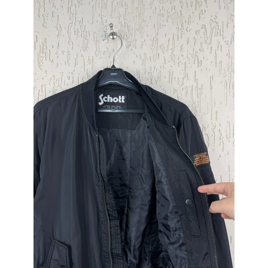 Schott Schott NYC MA1 Army Type-U Bomber Jacket Flyer's Man Size M Size US M / EU 48-50 / 2 - 7 Thumbnail