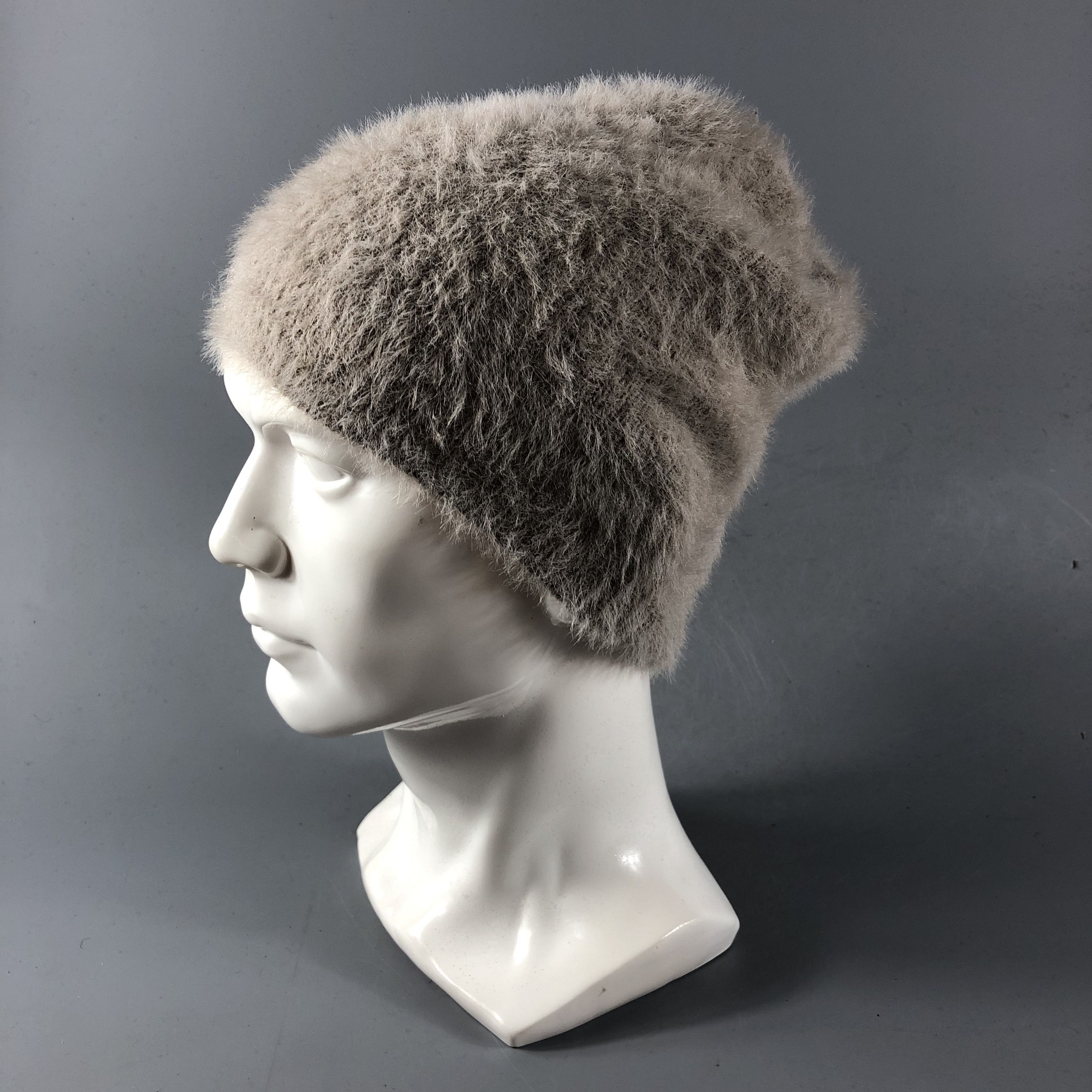Vintage Zakkaholic Faux Fur Shaggy Beanie Hat Winter Hat B582 Size ONE SIZE - 2 Thumbnail