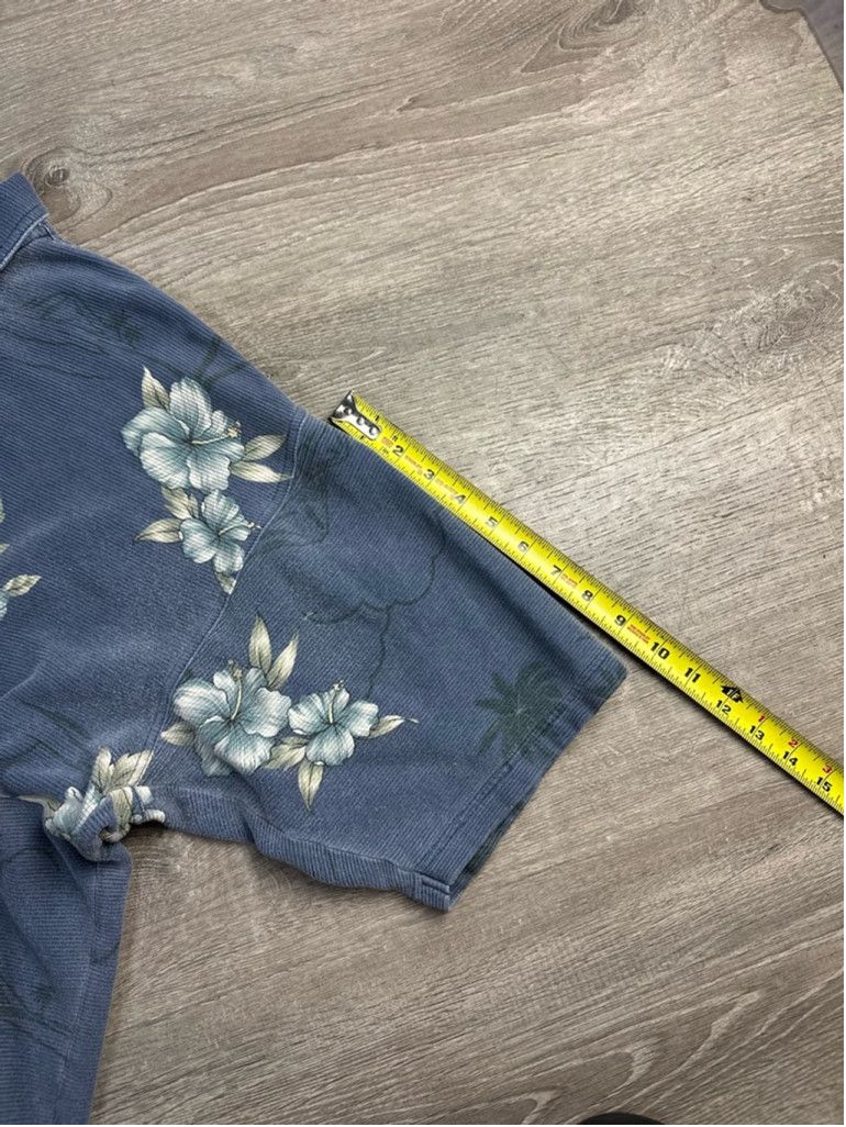 Tommy Bahama Men's Tommy Bahama Polo Shirt XL Blue Floral Size US XL / EU 56 / 4 - 5 Thumbnail