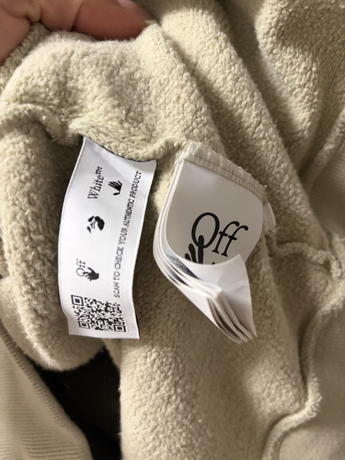 Off-White Off-White Arrows Crewneck – Beige / Ecru Size US L / EU 52-54 / 3 - 5 Thumbnail