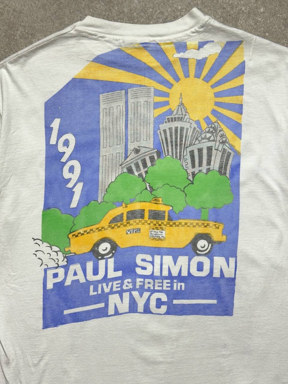 Hanes Hanes x Paul Simon 1991 Vintage Tee Size XL Size US XL / EU 56 / 4 - 5 Thumbnail