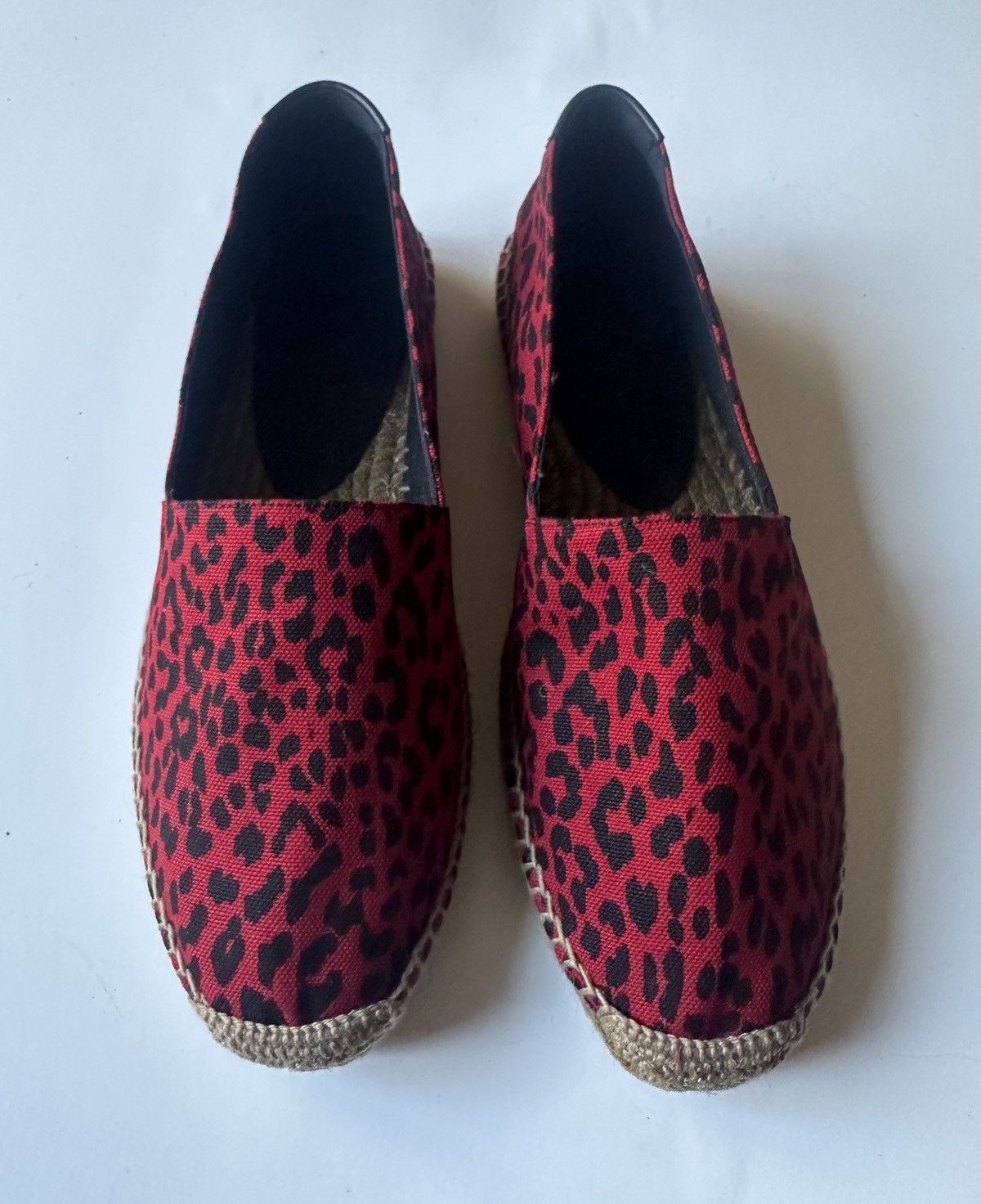image of Saint Laurent Paris Saint Laurent Espadrilles Size 41 Nib Shoes in Red, Men's