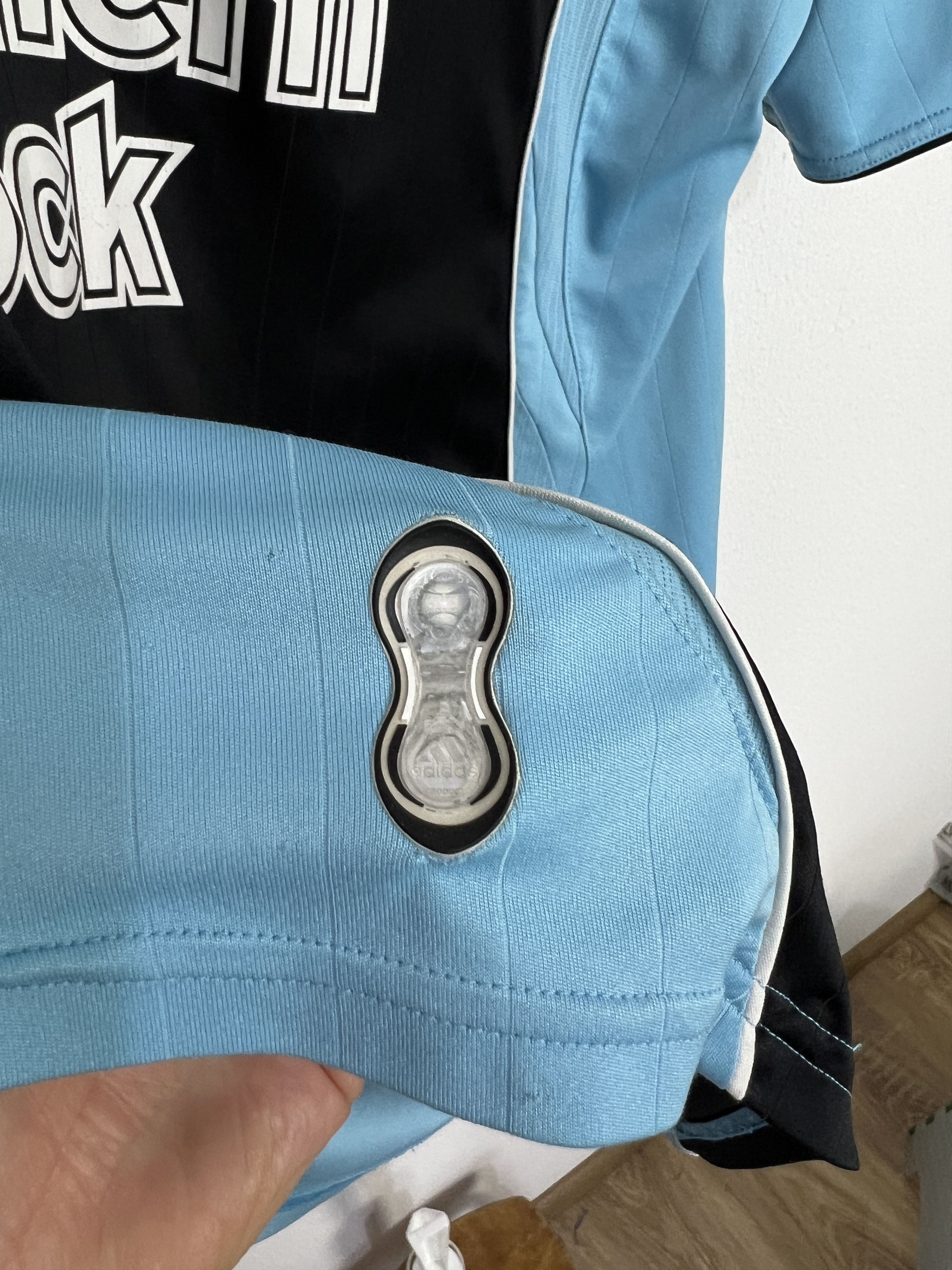 Adidas Newcastle Third football shirt 2006 Soccer Adidas Jersey Size US XXL / EU 58 / 5 - 7 Thumbnail