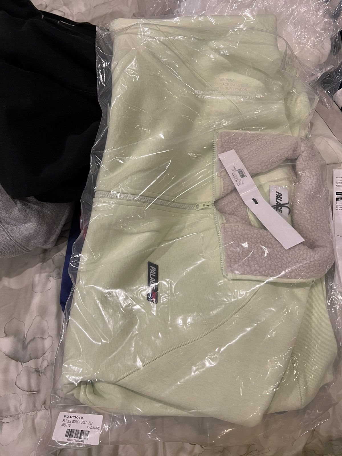 Palace Palace Fleece Bonded Full Zip Size US XL / EU 56 / 4 - 6 Thumbnail