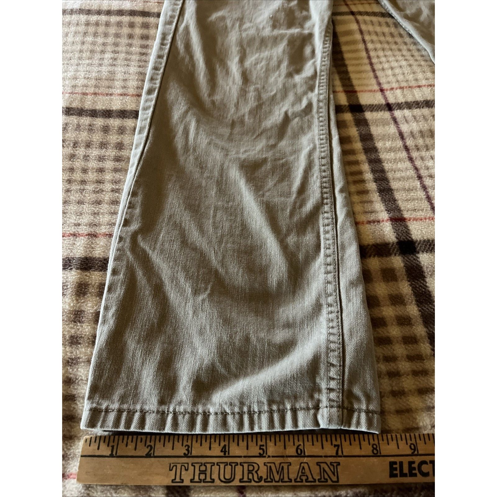 Levi's Levi Men's 559 Relaxed Straight Khaki Pants 32x29 White Tab Size US 32 / EU 48 - 6 Thumbnail