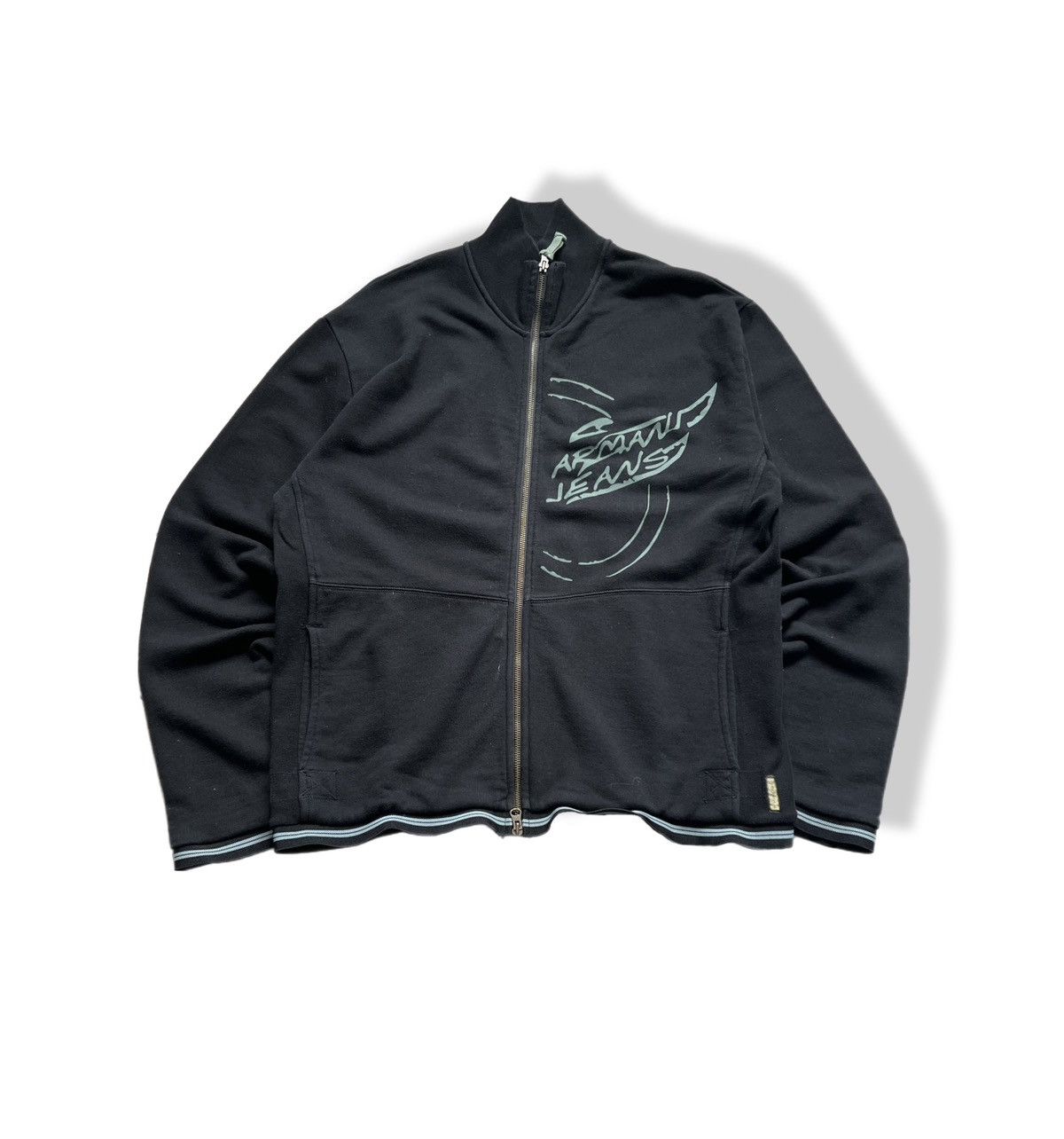 Emporio Armani × Giorgio Armani 2000s Emporio Armani Zip Croped